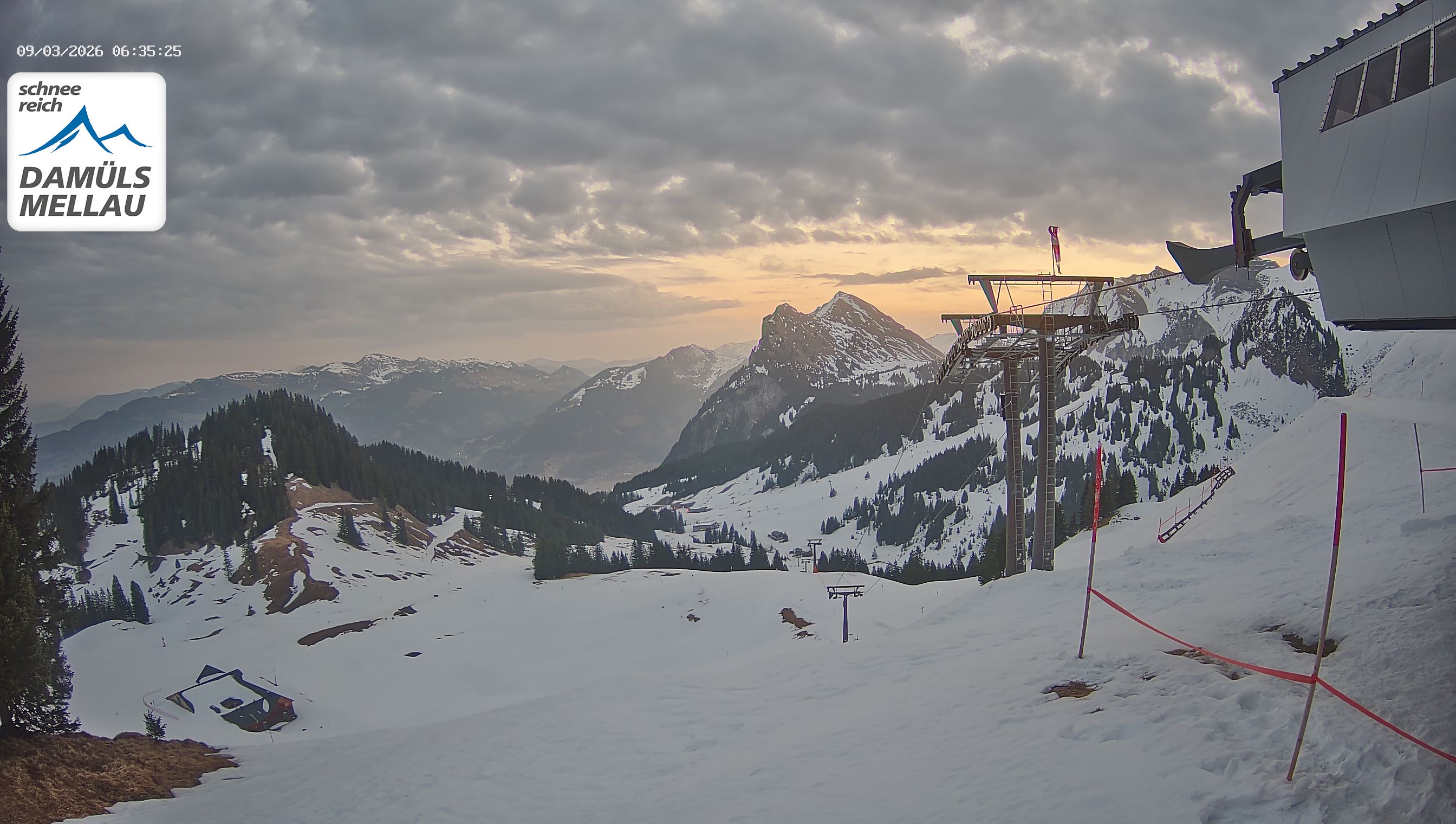 Archived image Webcam Mellau in the Bregenz Forest