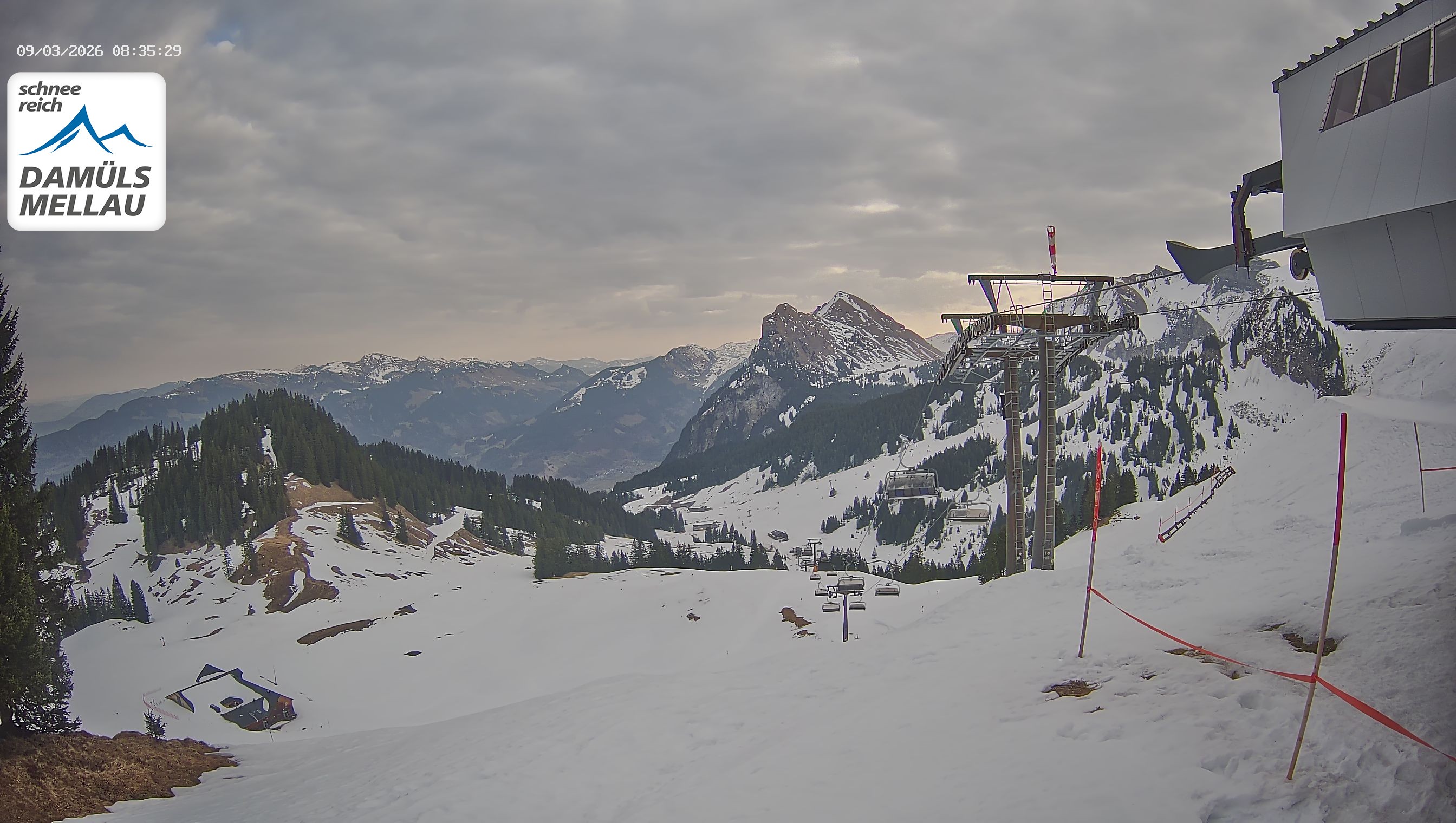 Archived image Webcam Mellau in the Bregenz Forest