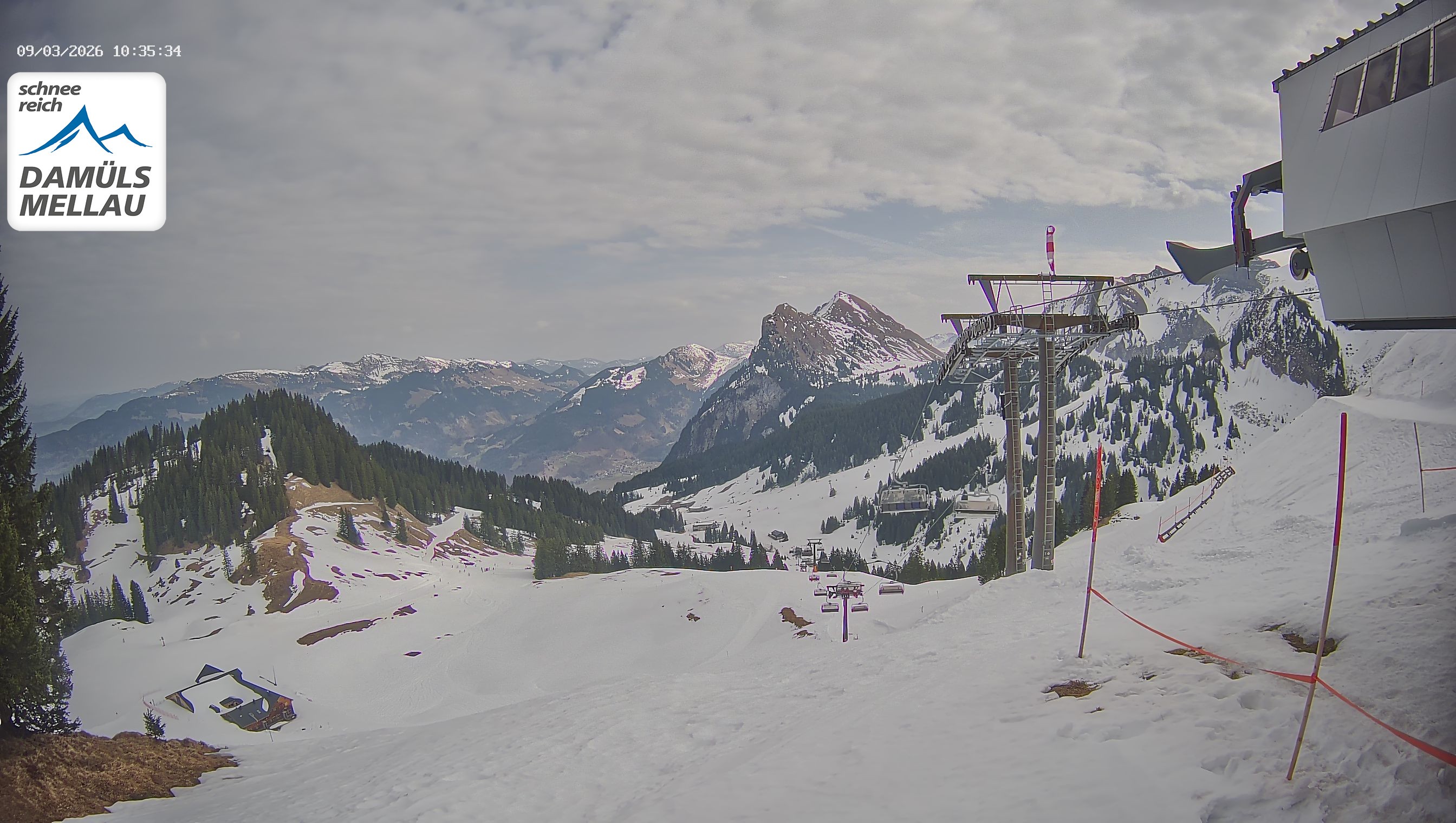 Archived image Webcam Mellau in the Bregenz Forest