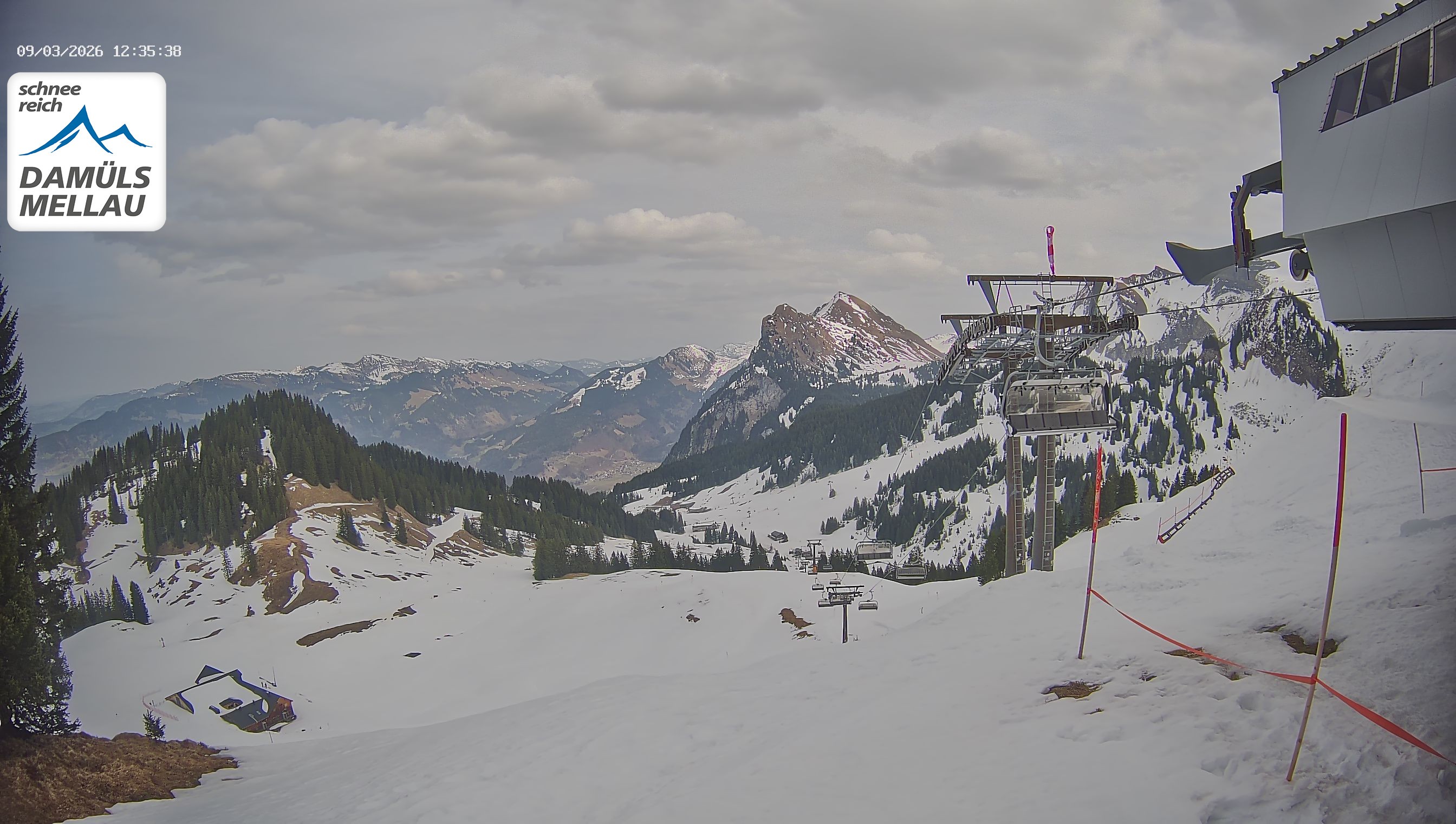 Archived image Webcam Mellau in the Bregenz Forest