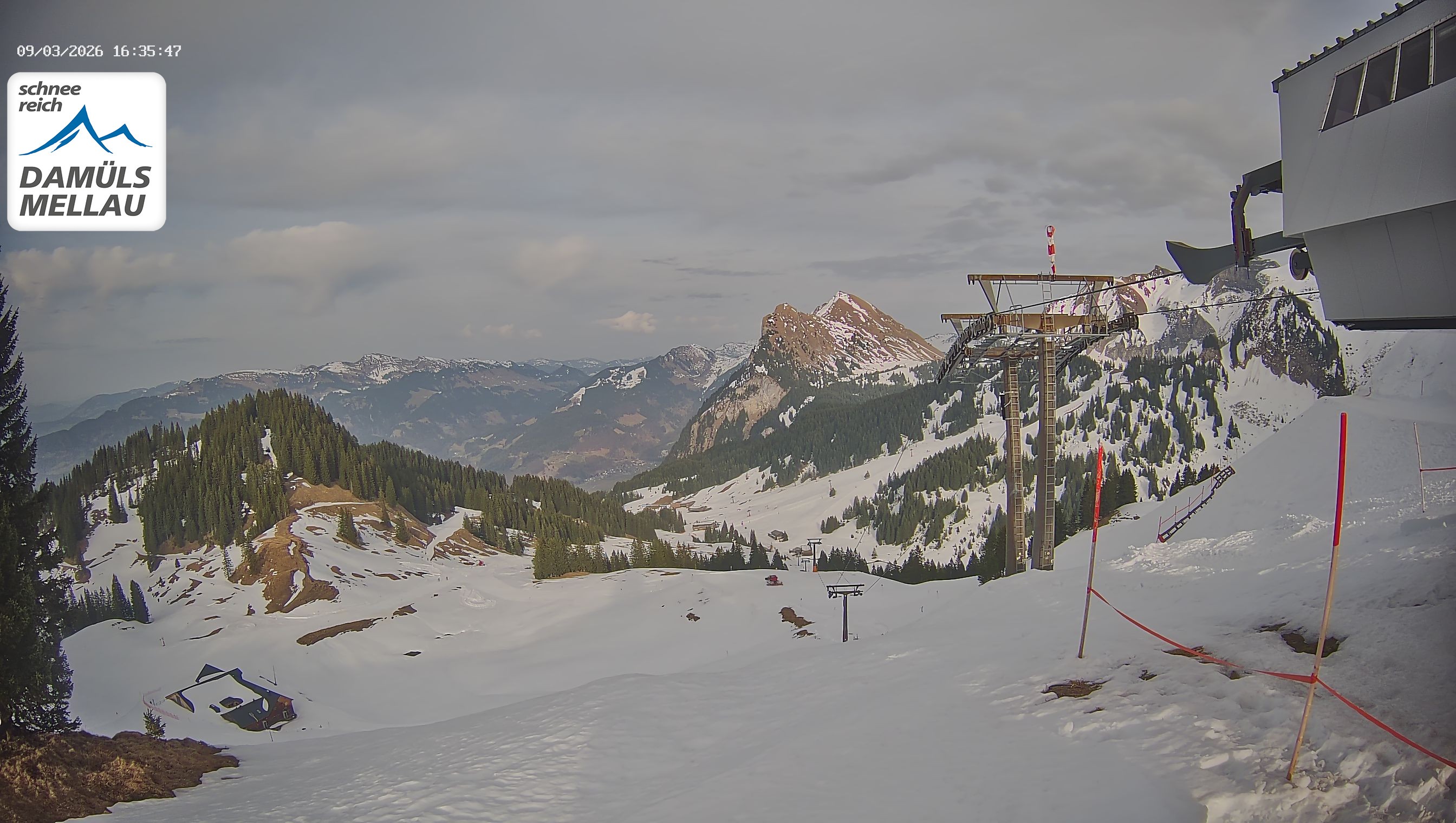 Archived image Webcam Mellau in the Bregenz Forest