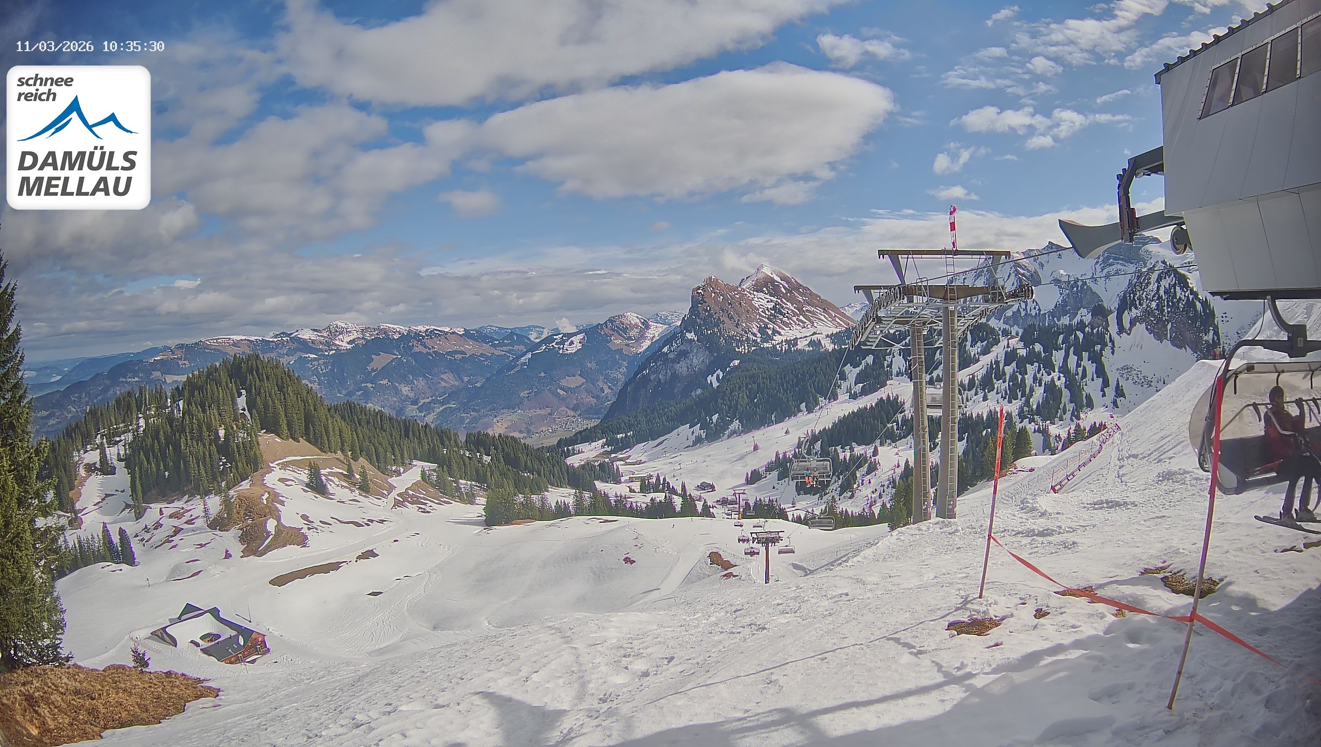 Archiv Foto Webcam Mellau im Bregenzerwald