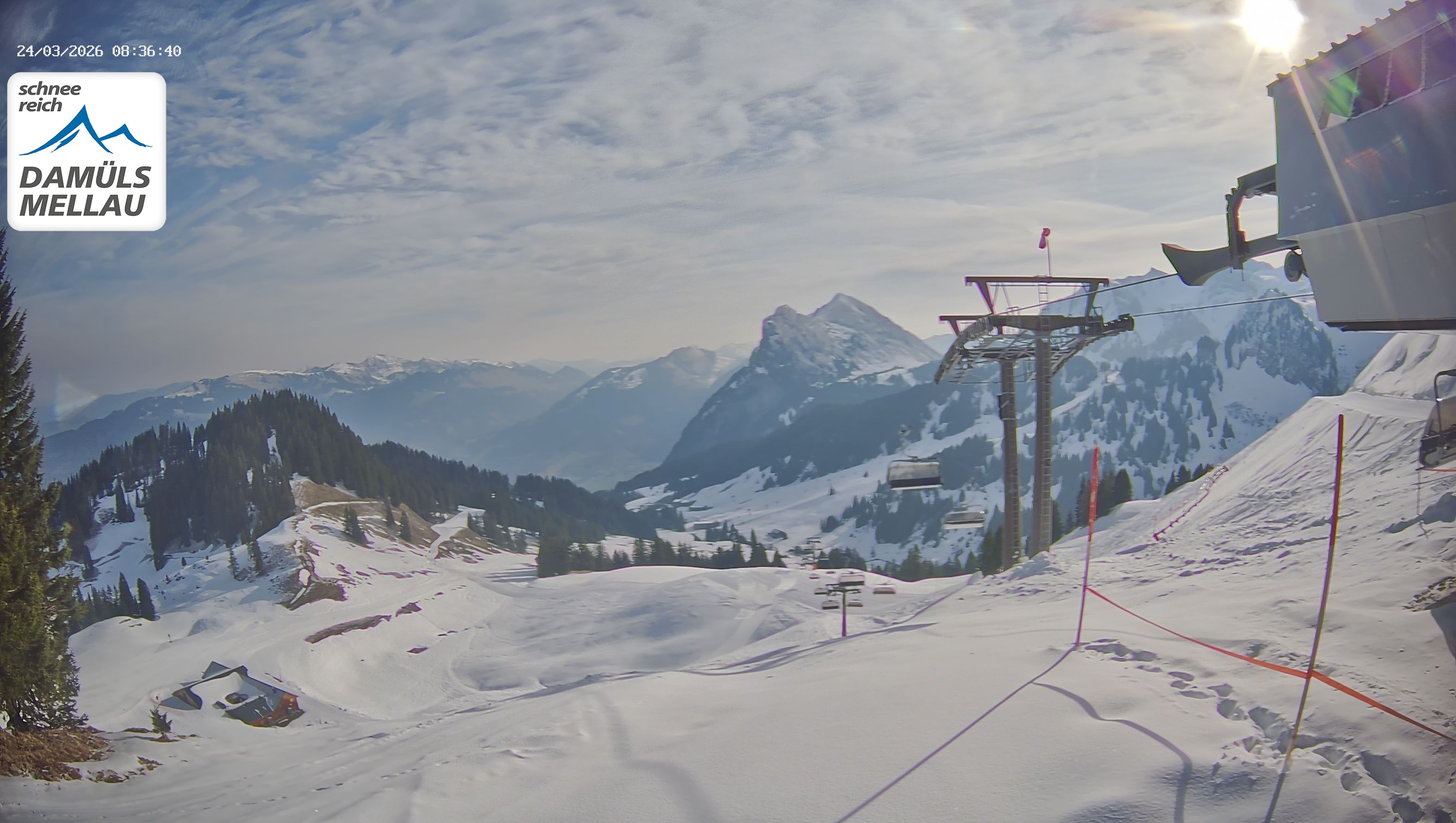 Archiv Foto Webcam Mellau im Bregenzerwald