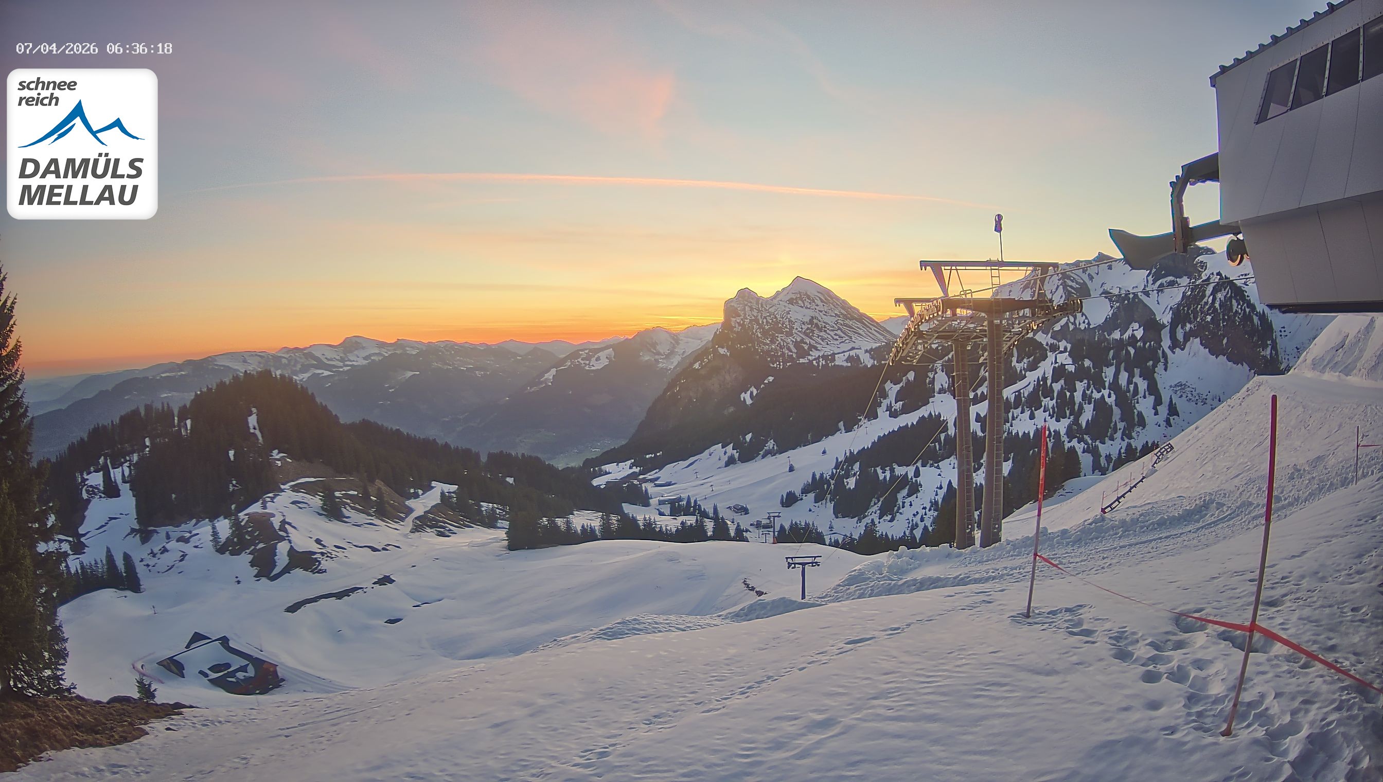 Archiv Foto Webcam Mellau im Bregenzerwald