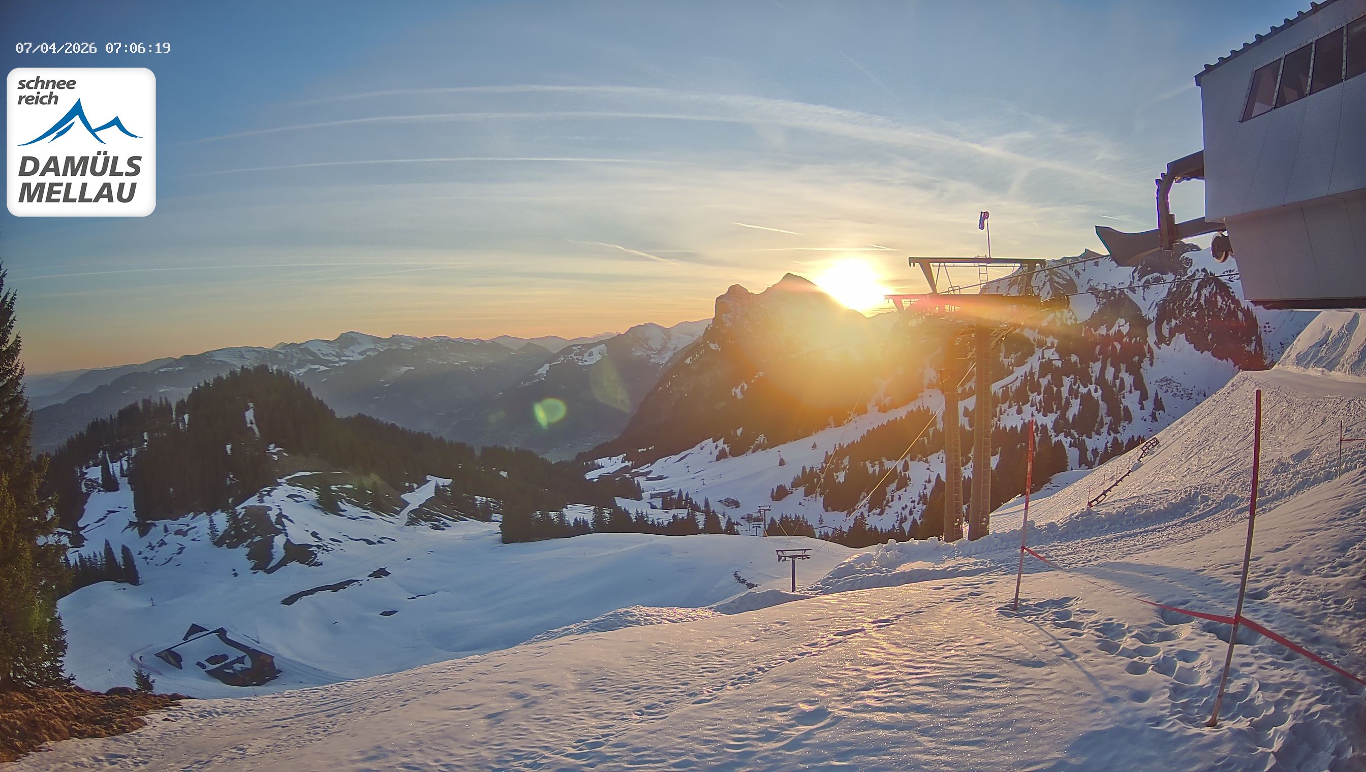 Archiv Foto Webcam Mellau im Bregenzerwald