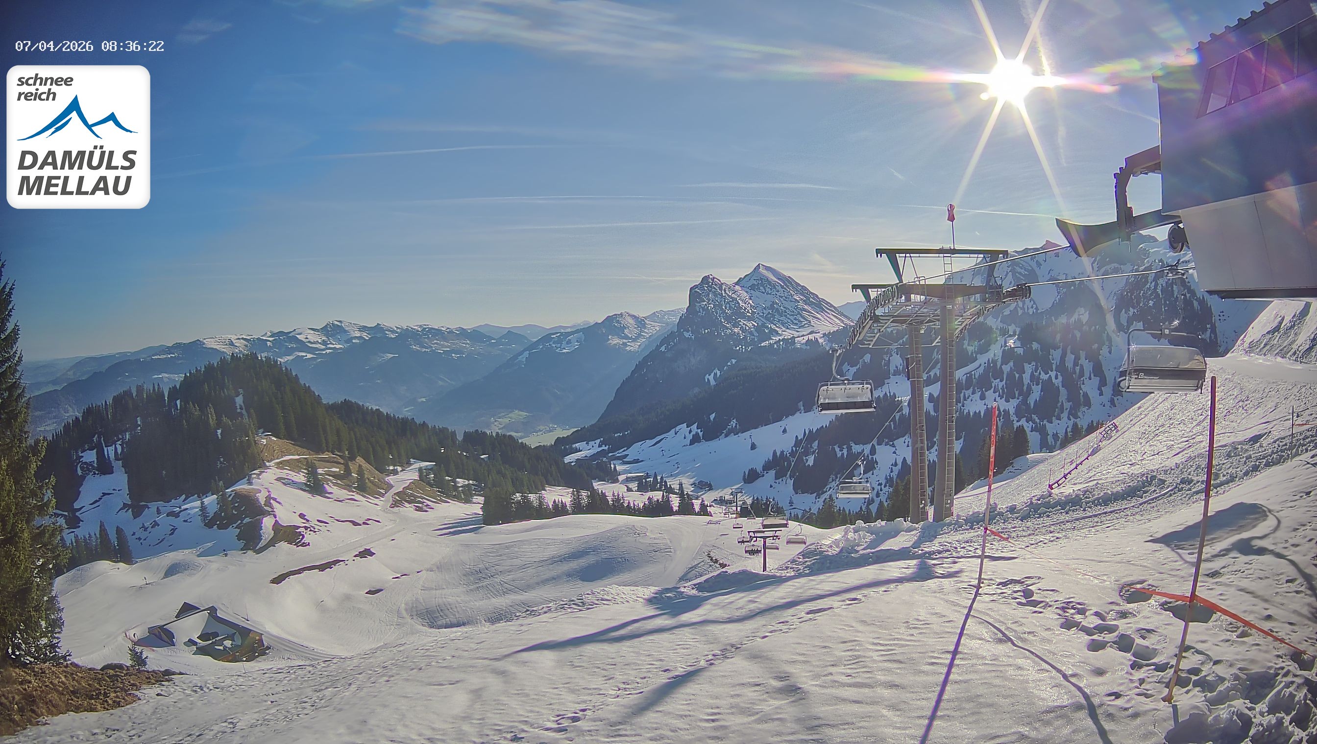 Archiv Foto Webcam Mellau im Bregenzerwald