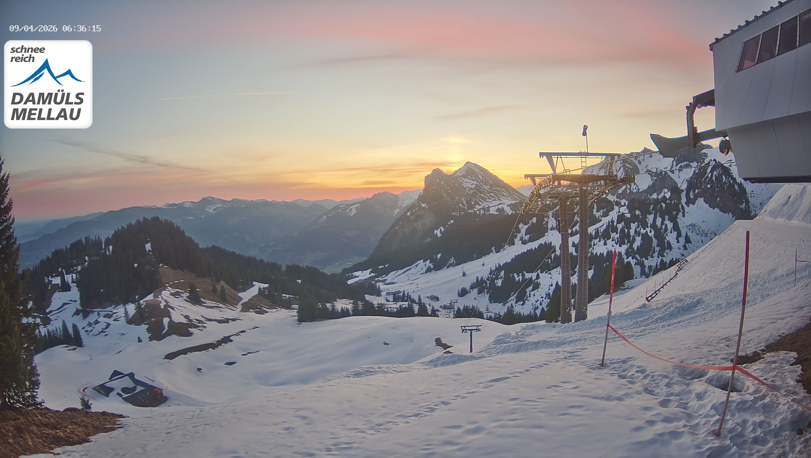 Archiv Foto Webcam Mellau im Bregenzerwald