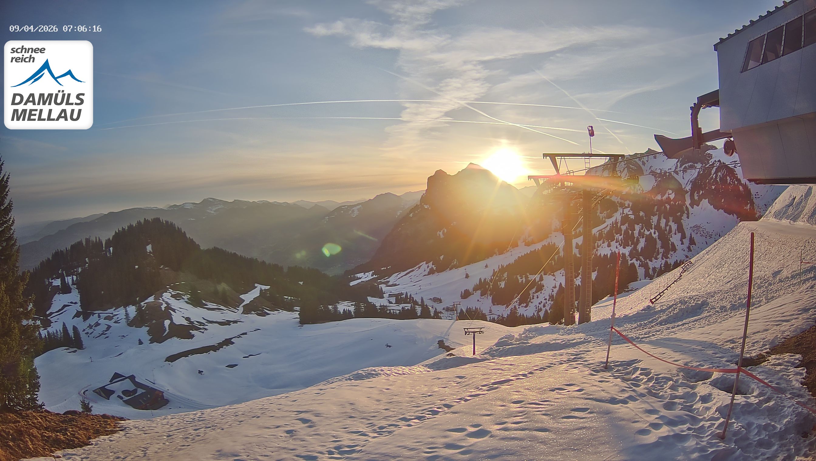 Archiv Foto Webcam Mellau im Bregenzerwald