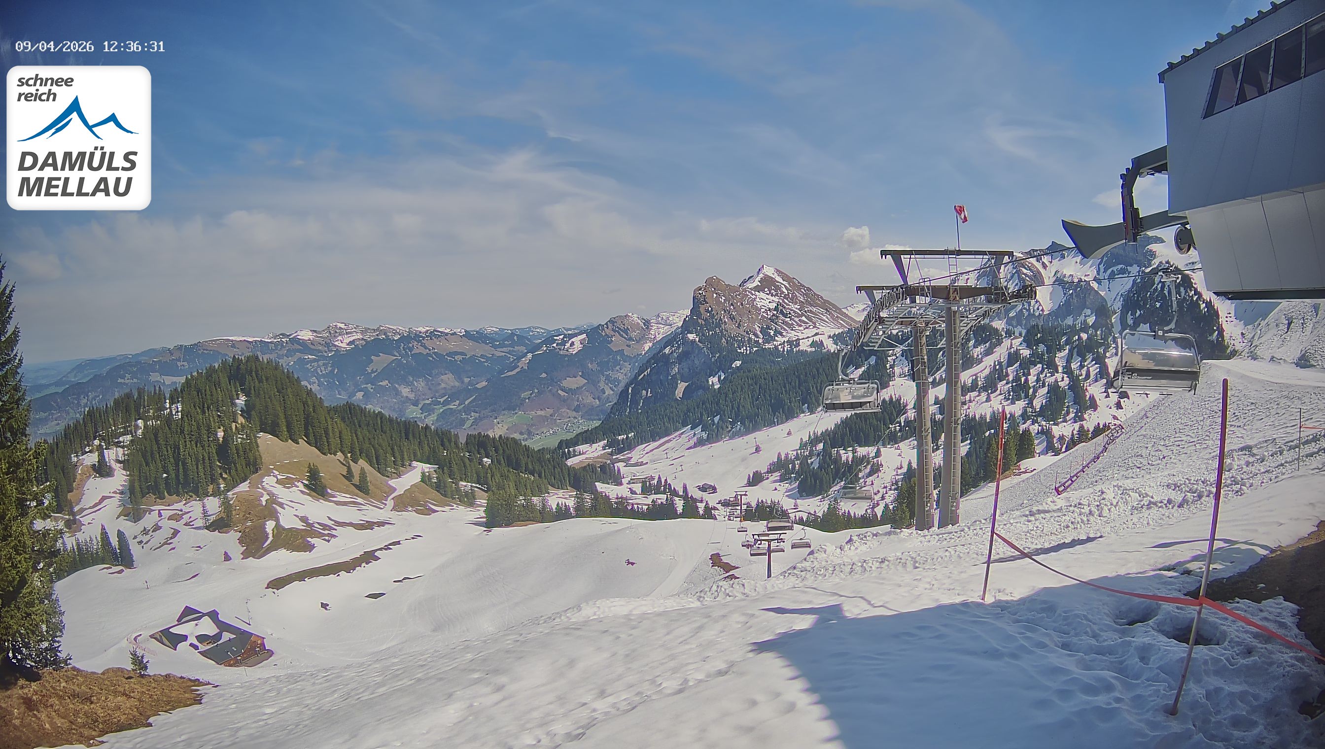 Archiv Foto Webcam Mellau im Bregenzerwald