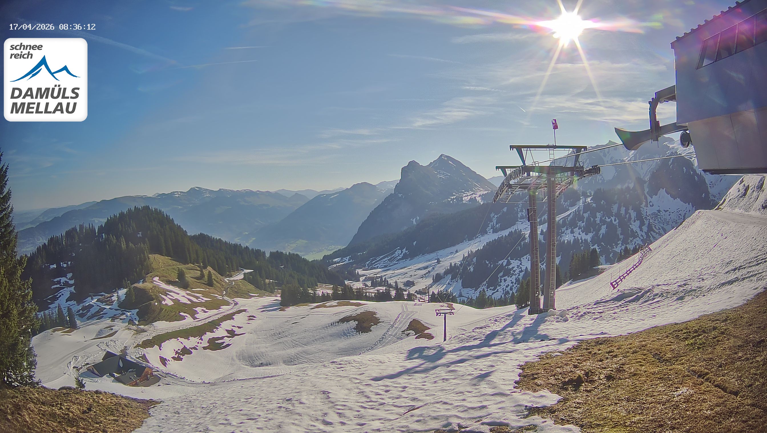 Archiv Foto Webcam Mellau im Bregenzerwald