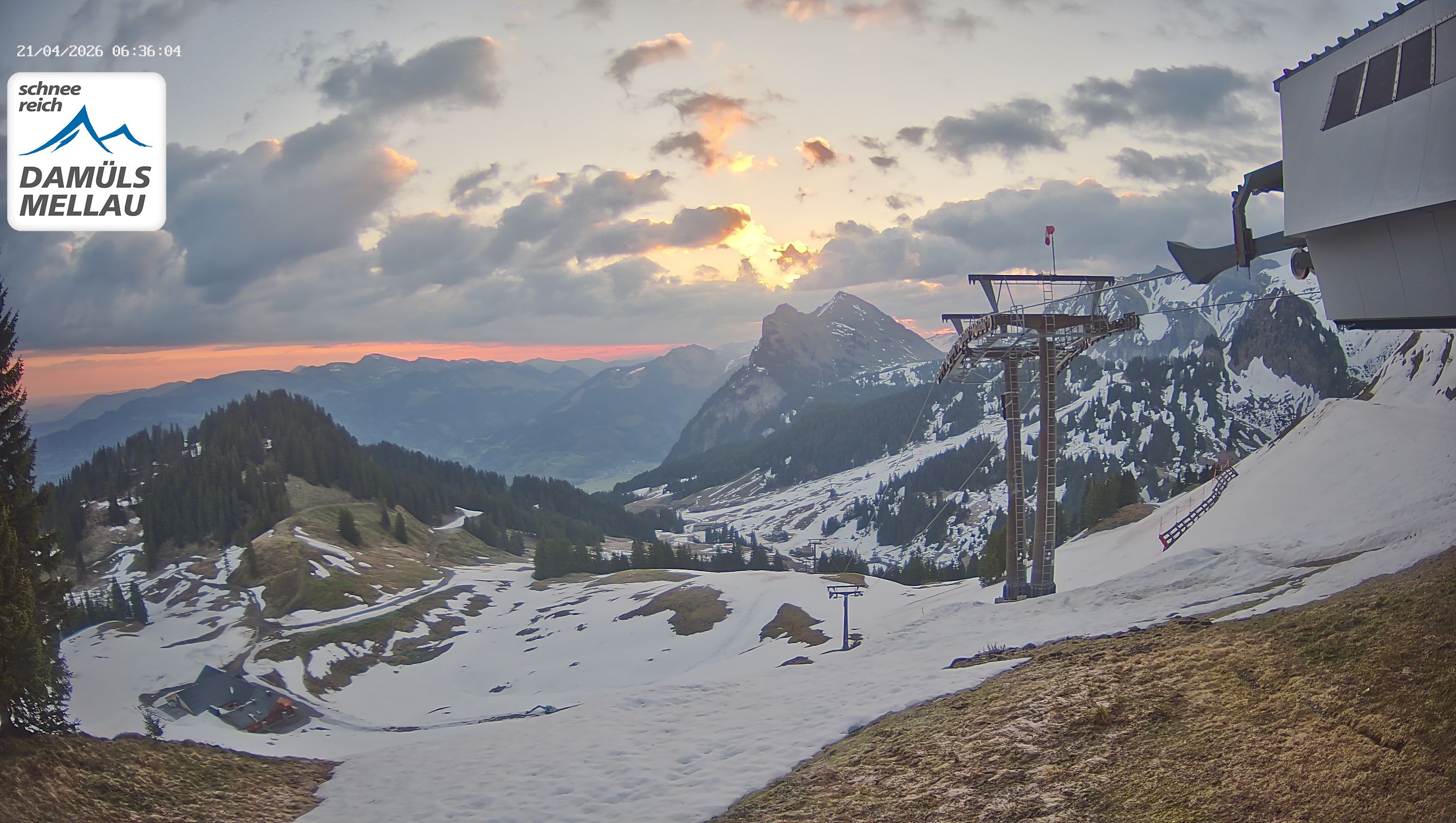 Archiv Foto Webcam Mellau im Bregenzerwald