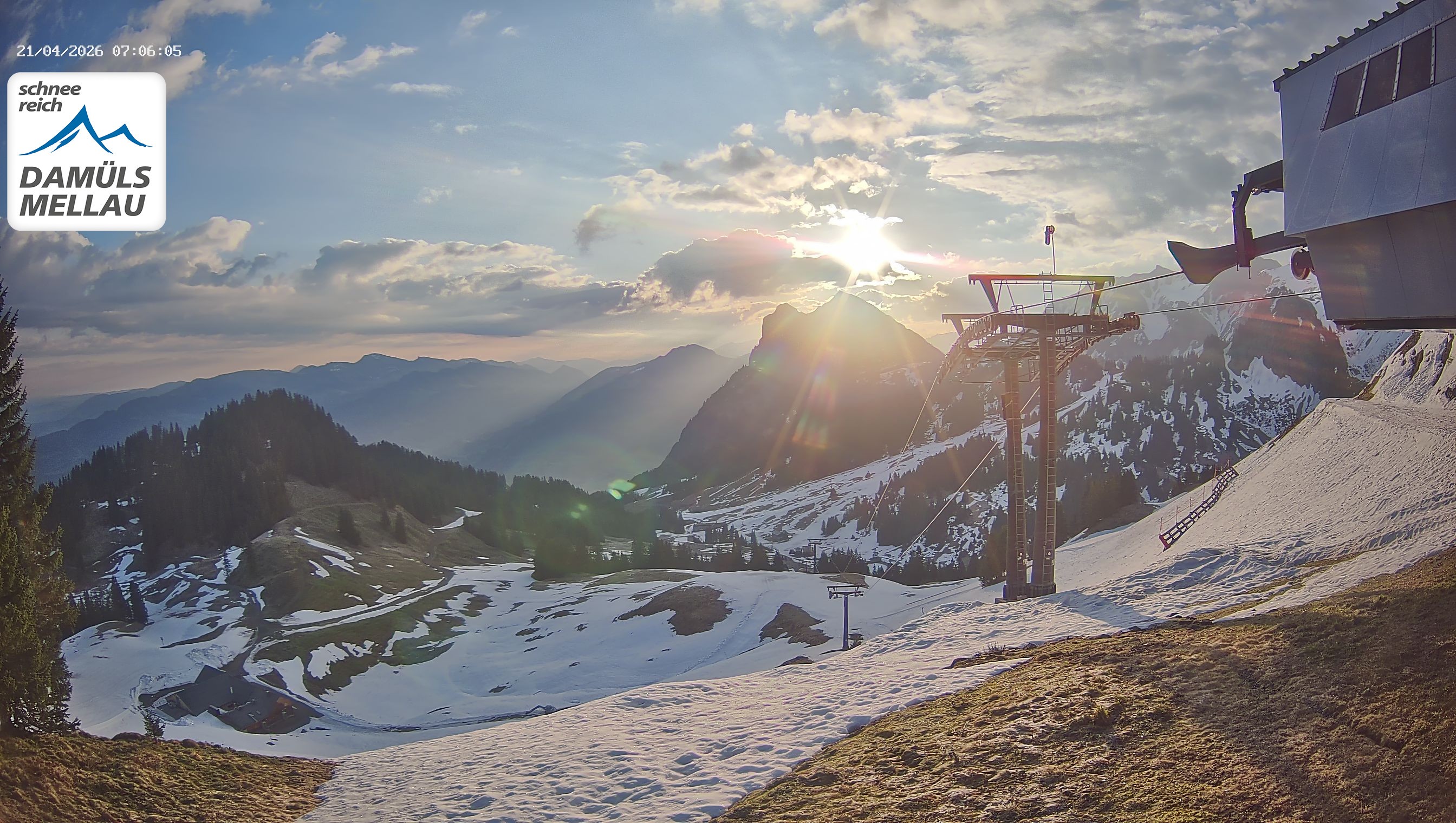 Archiv Foto Webcam Mellau im Bregenzerwald