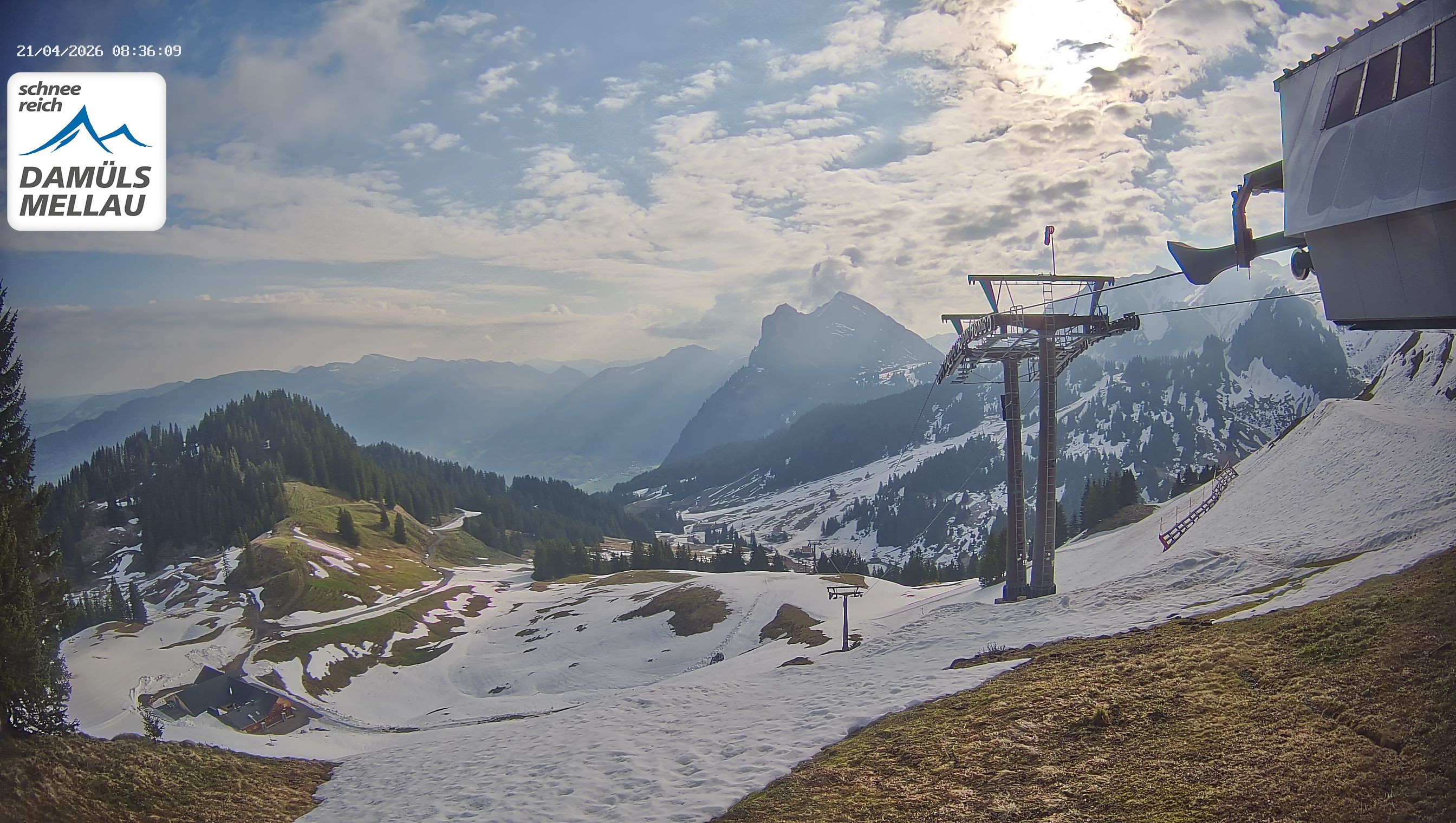 Archiv Foto Webcam Mellau im Bregenzerwald