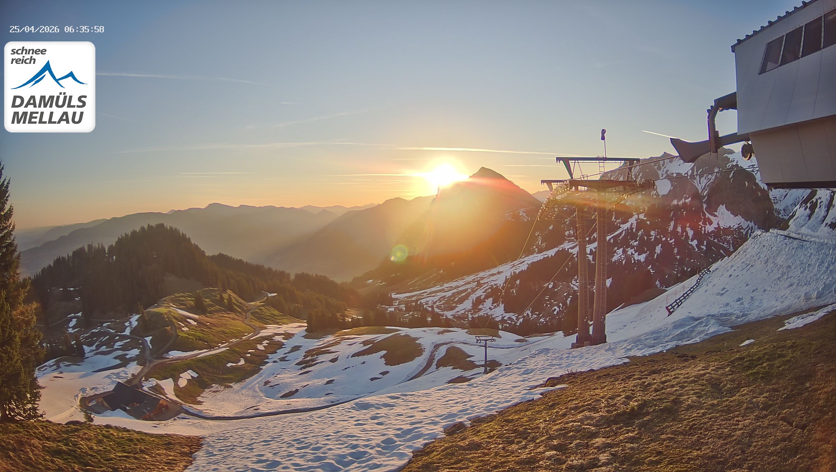 Archiv Foto Webcam Mellau im Bregenzerwald