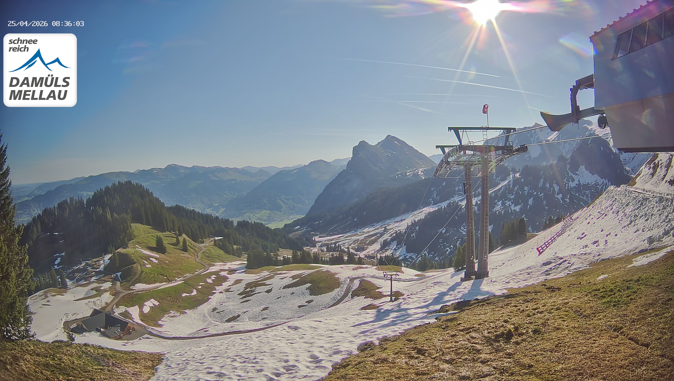 Archiv Foto Webcam Mellau im Bregenzerwald