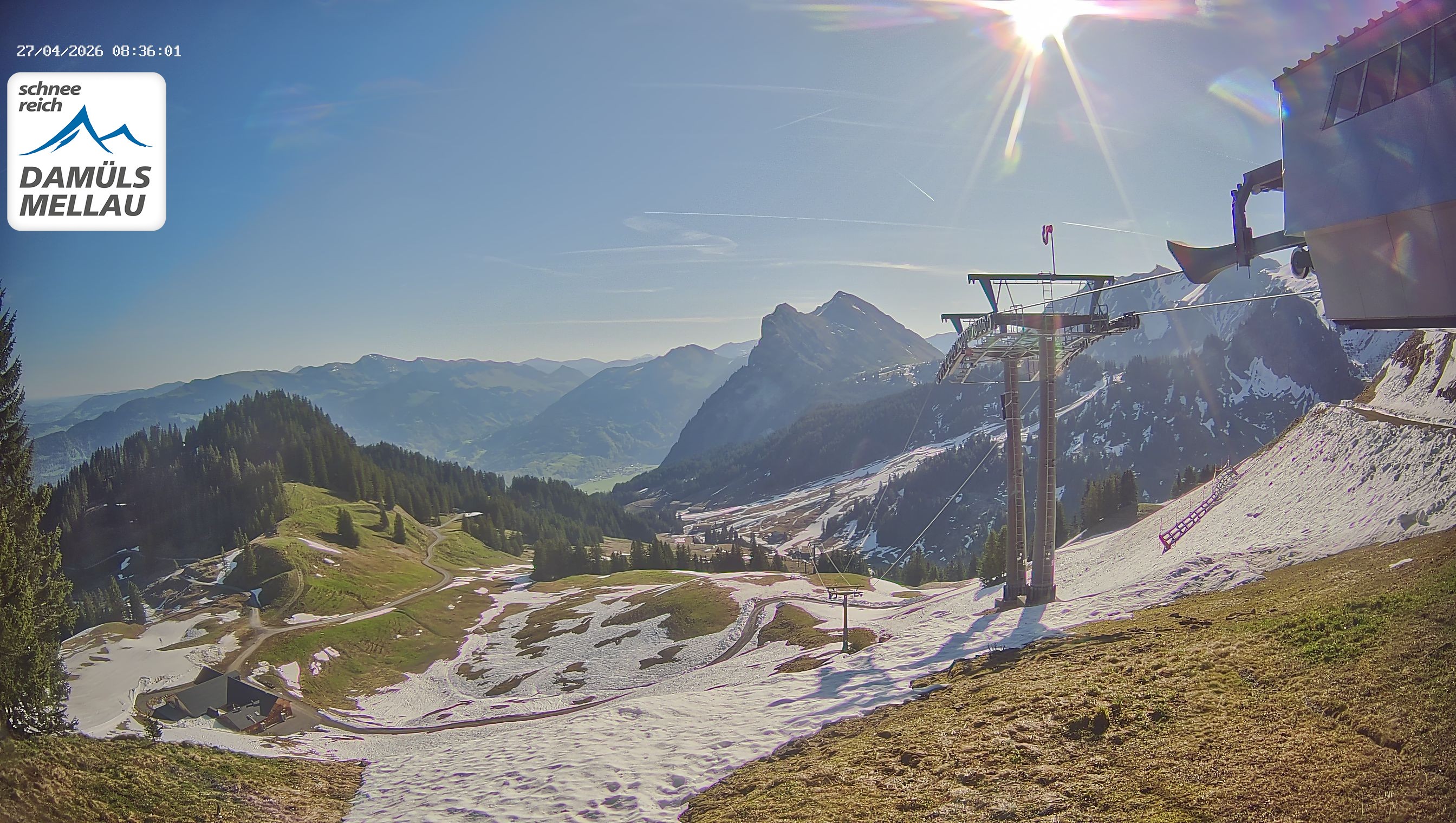 Archiv Foto Webcam Mellau im Bregenzerwald