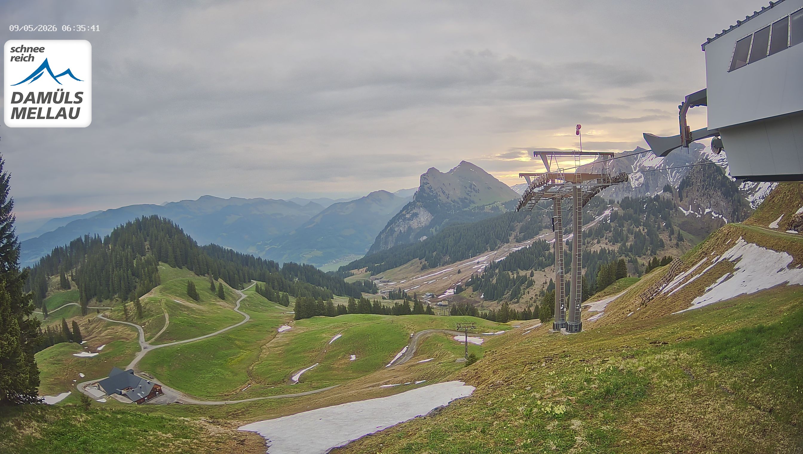 Archived image Webcam Mellau in the Bregenz Forest
