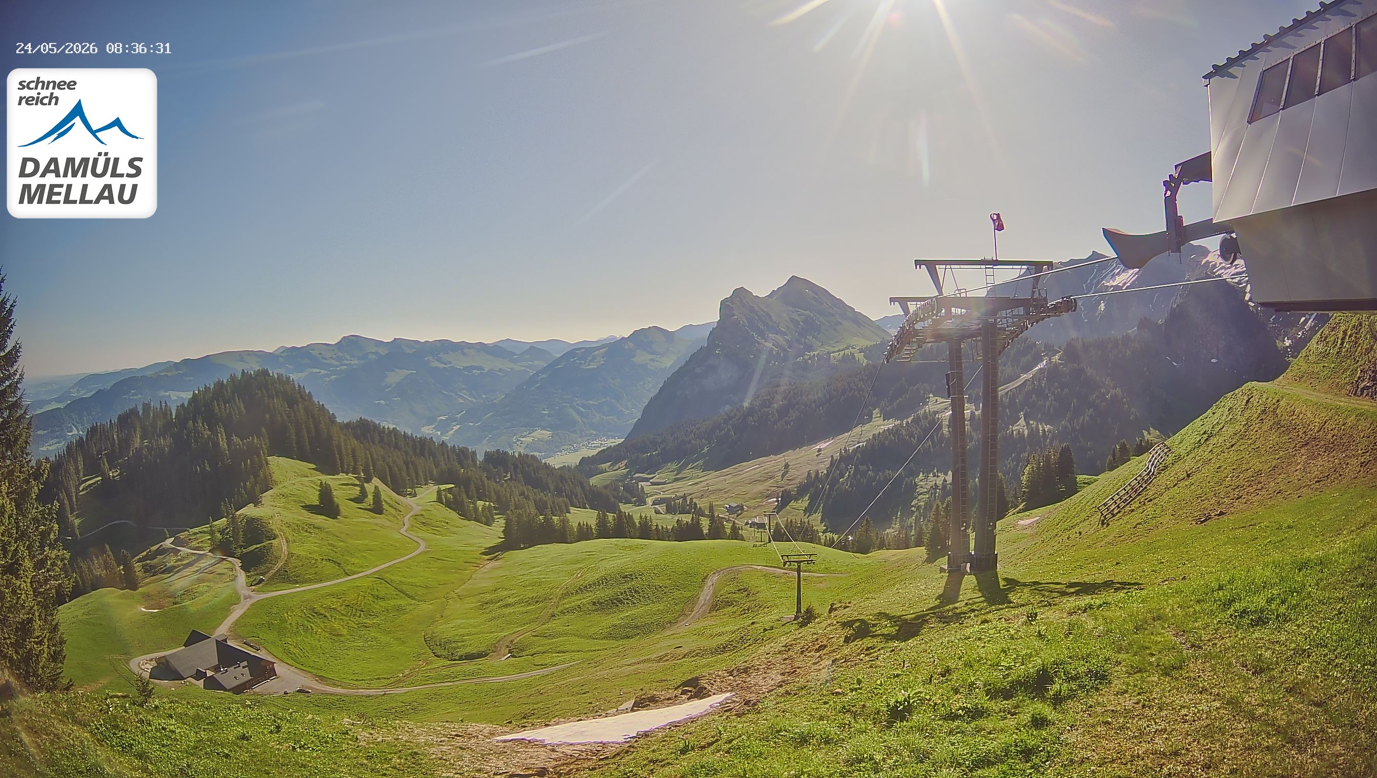 Archiv Foto Webcam Mellau im Bregenzerwald