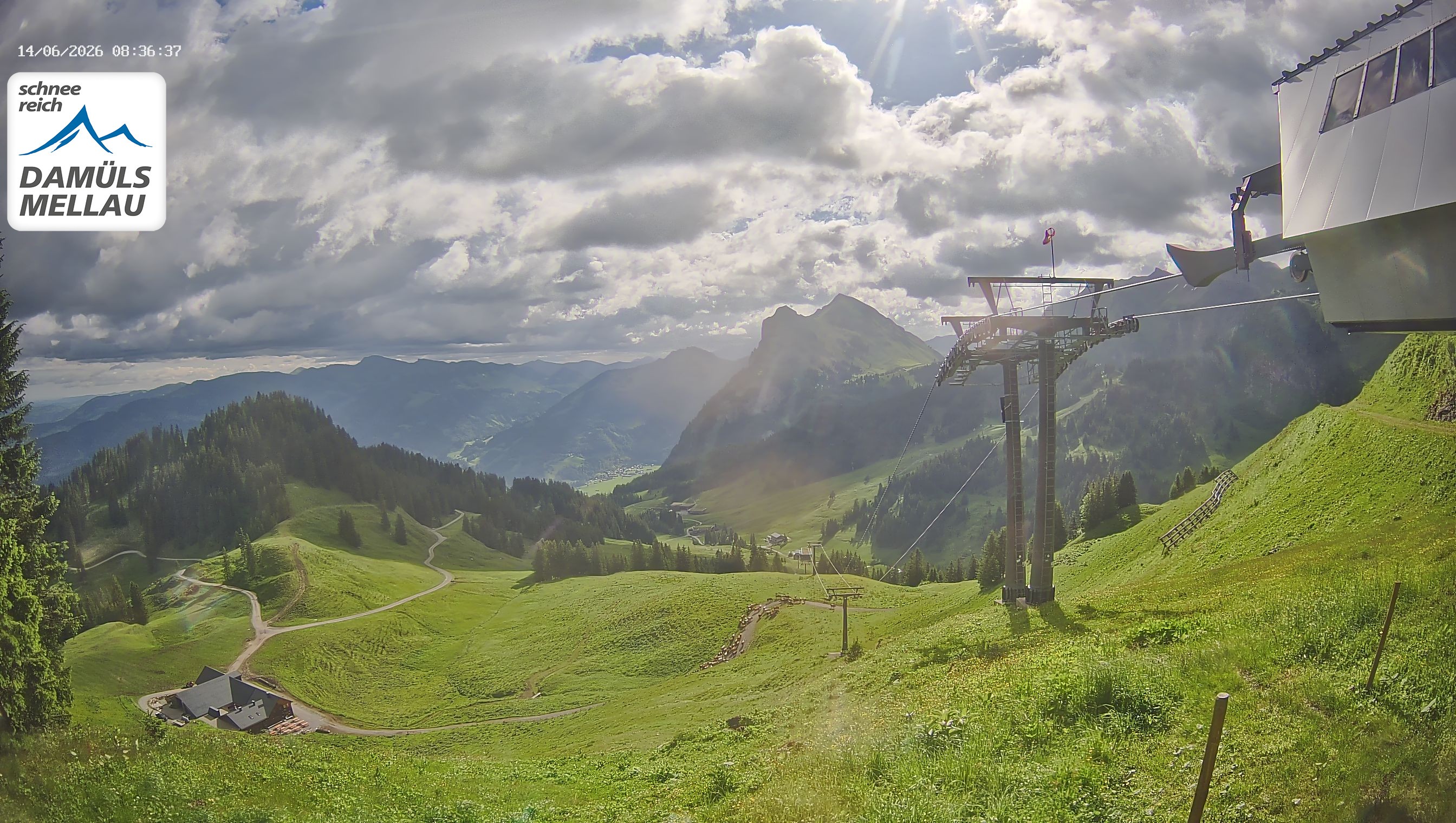 Archiv Foto Webcam Mellau im Bregenzerwald