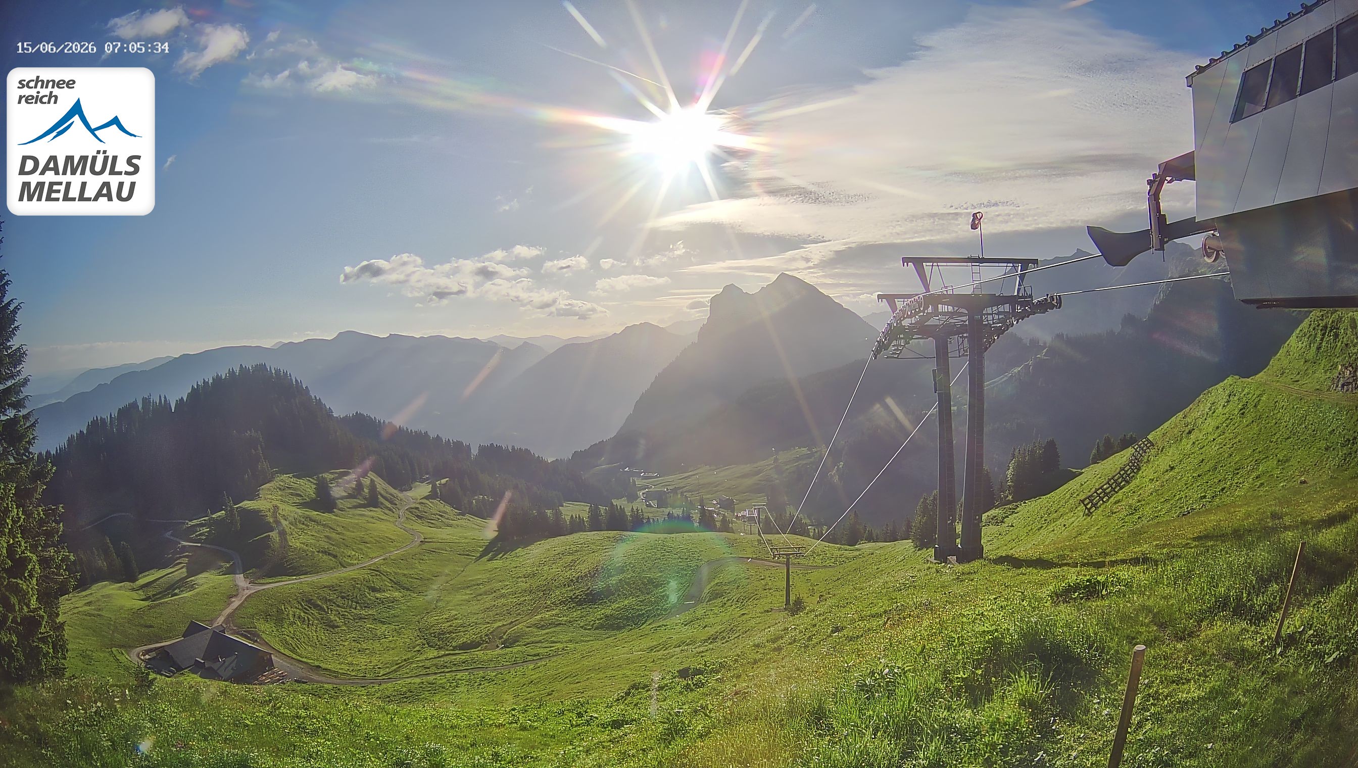 Archiv Foto Webcam Mellau im Bregenzerwald