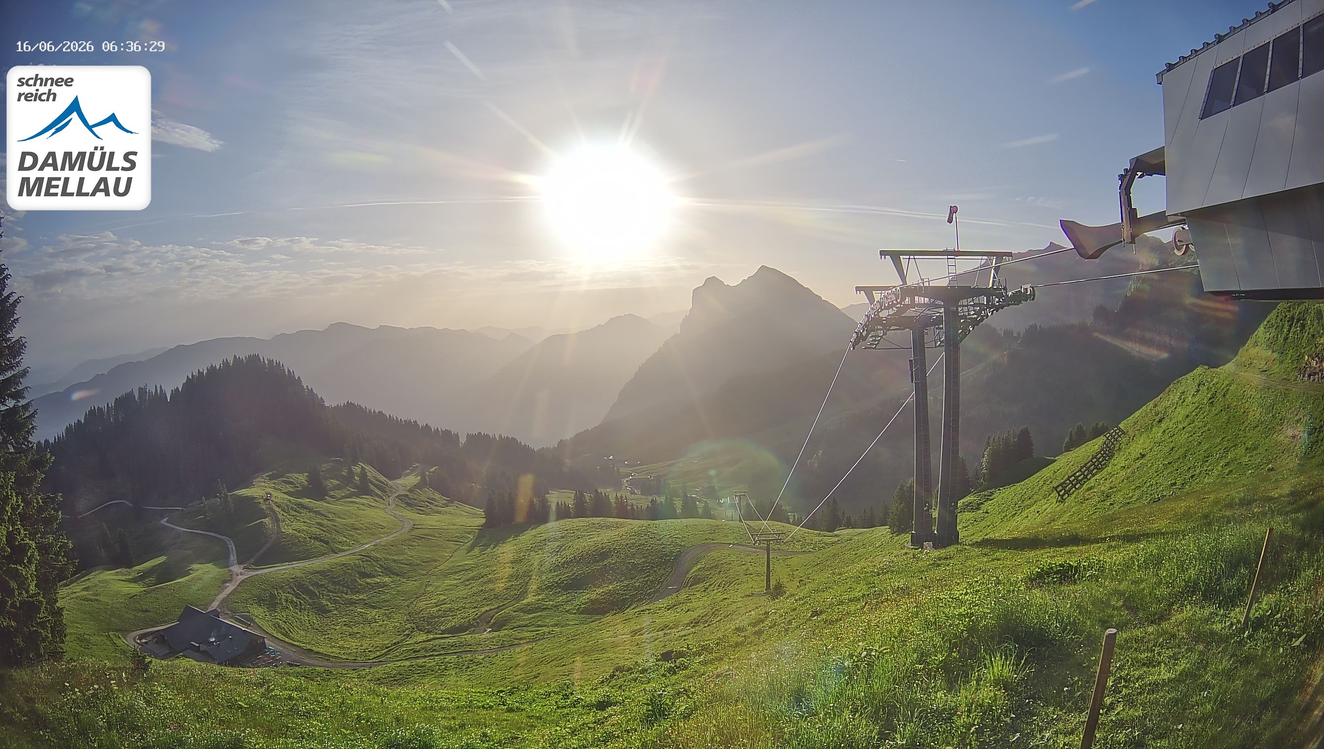 Archiv Foto Webcam Mellau im Bregenzerwald