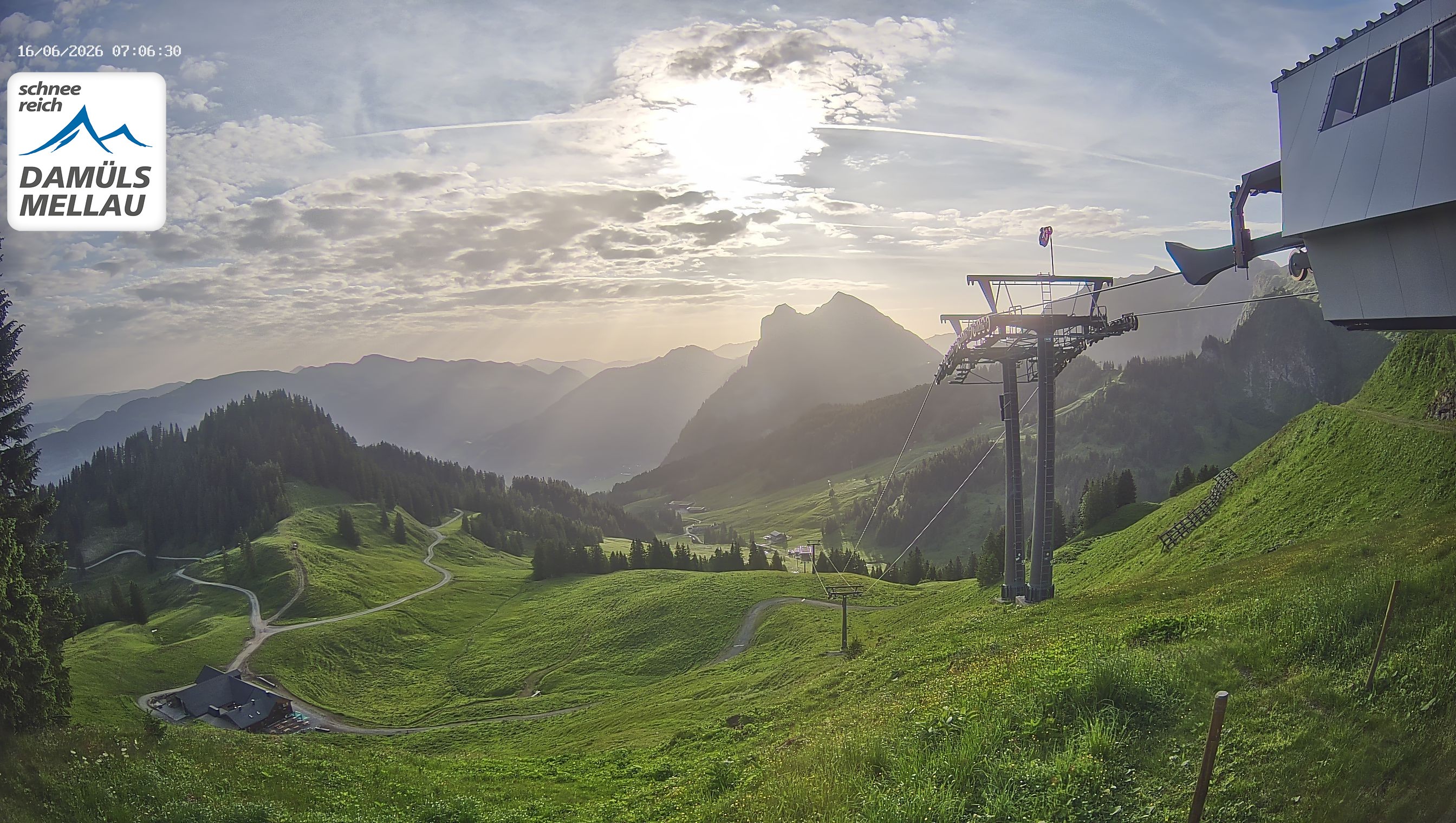 Archiv Foto Webcam Mellau im Bregenzerwald