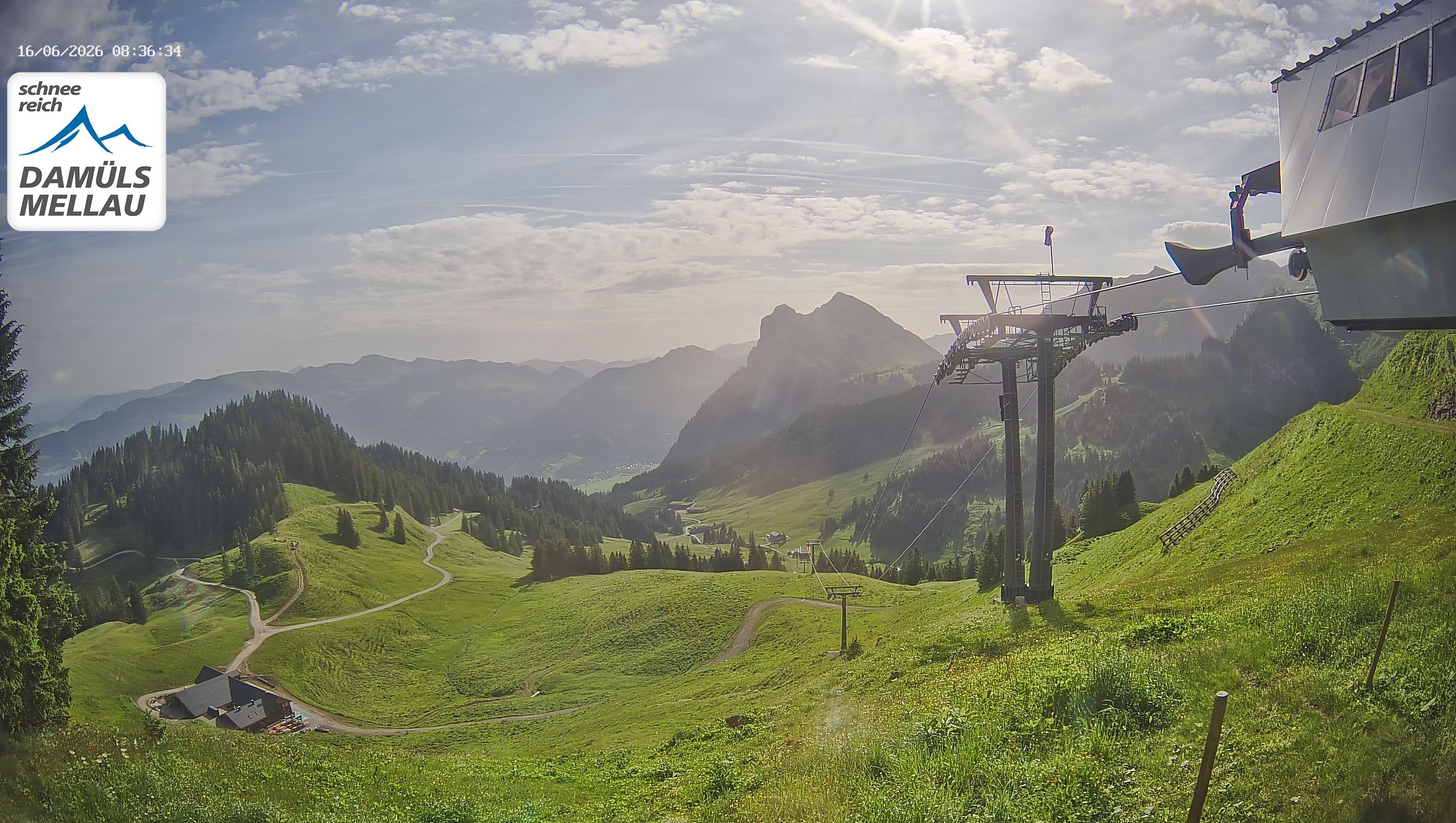 Archiv Foto Webcam Mellau im Bregenzerwald