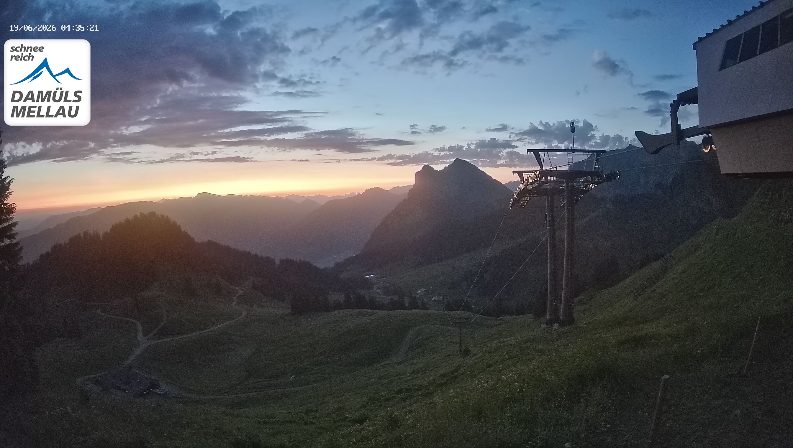 Archiv Foto Webcam Mellau im Bregenzerwald