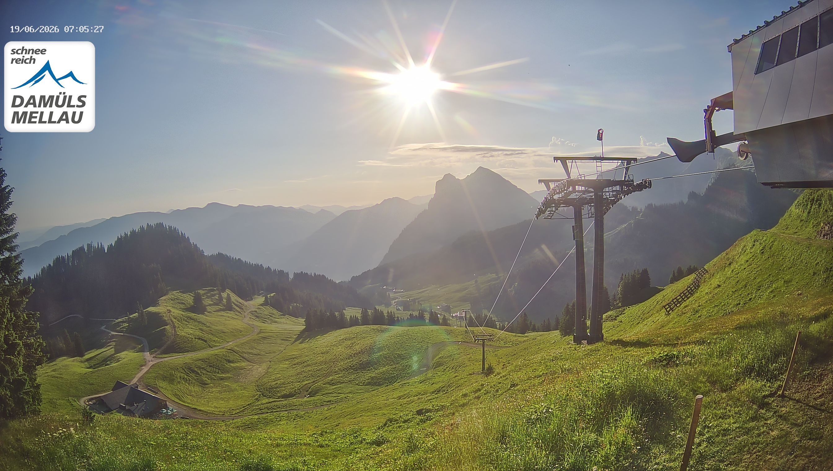 Archiv Foto Webcam Mellau im Bregenzerwald
