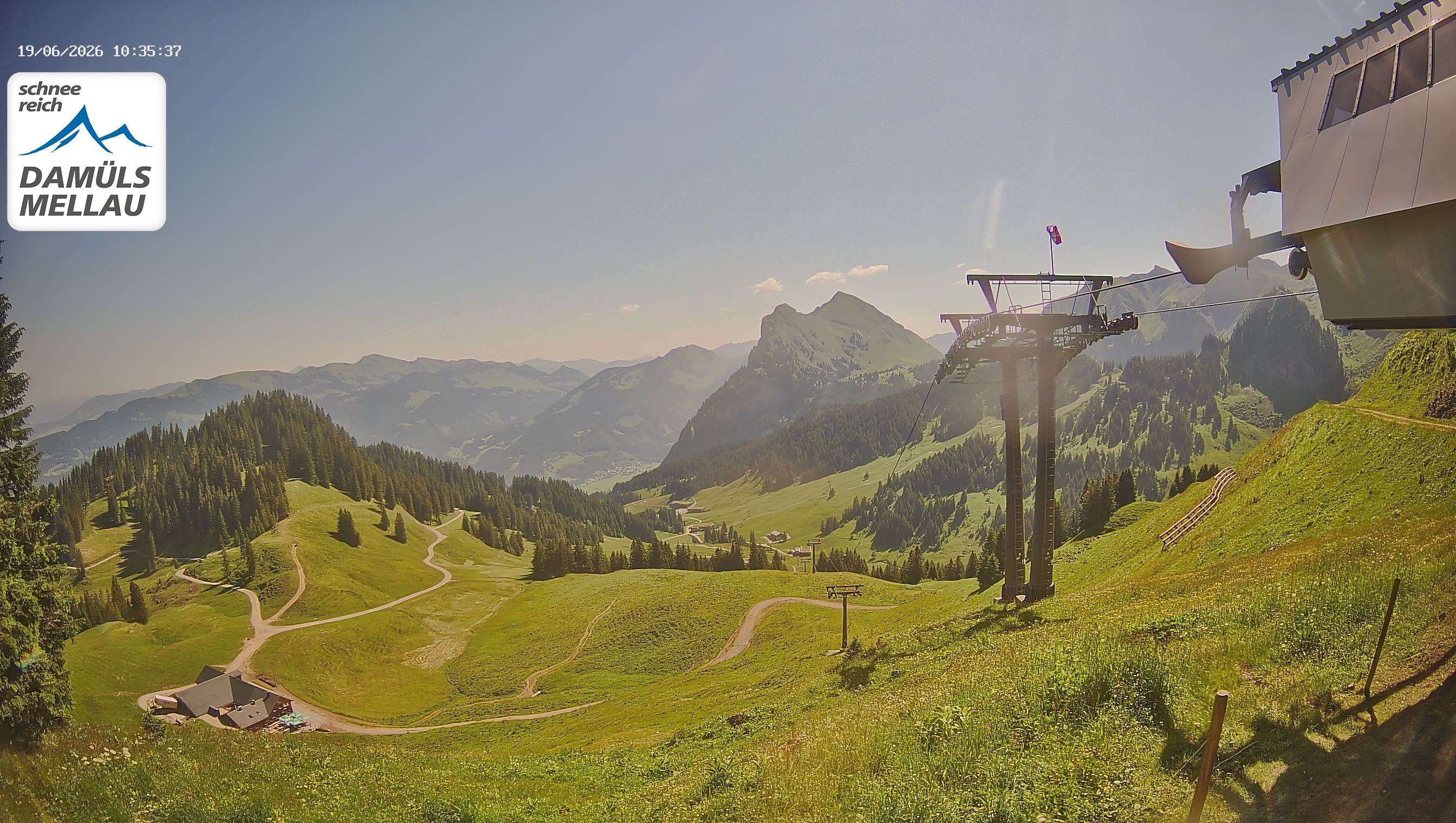 Archiv Foto Webcam Mellau im Bregenzerwald