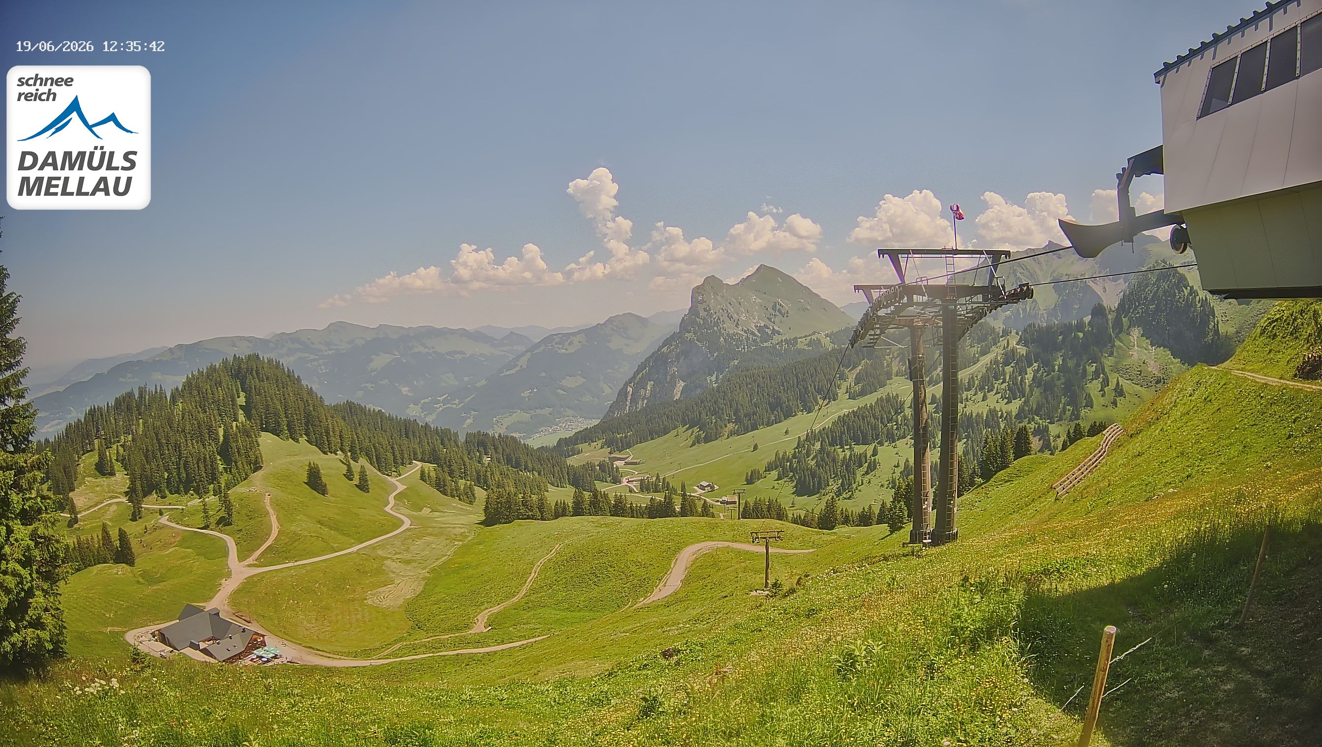 Archiv Foto Webcam Mellau im Bregenzerwald