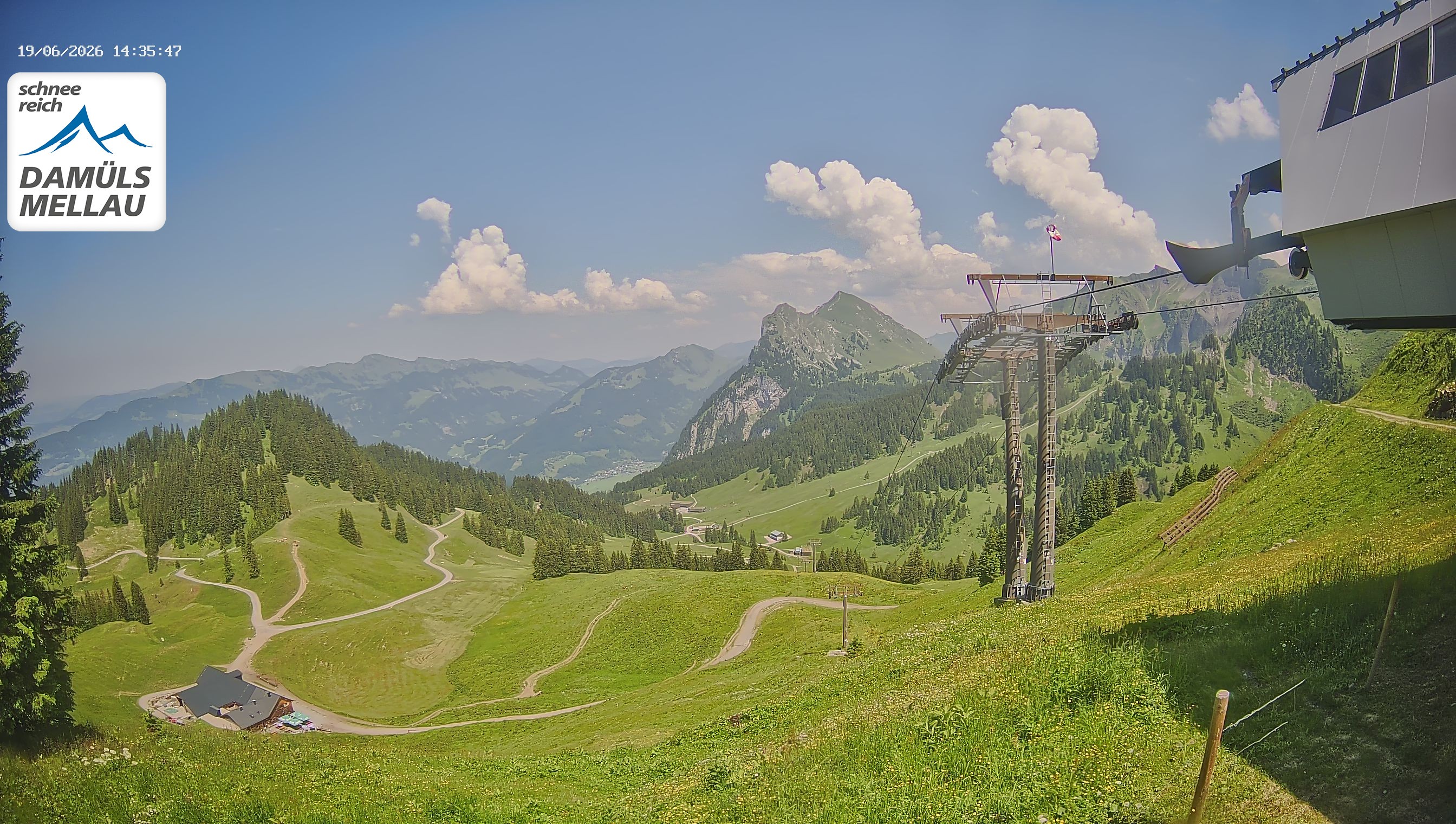 Archiv Foto Webcam Mellau im Bregenzerwald