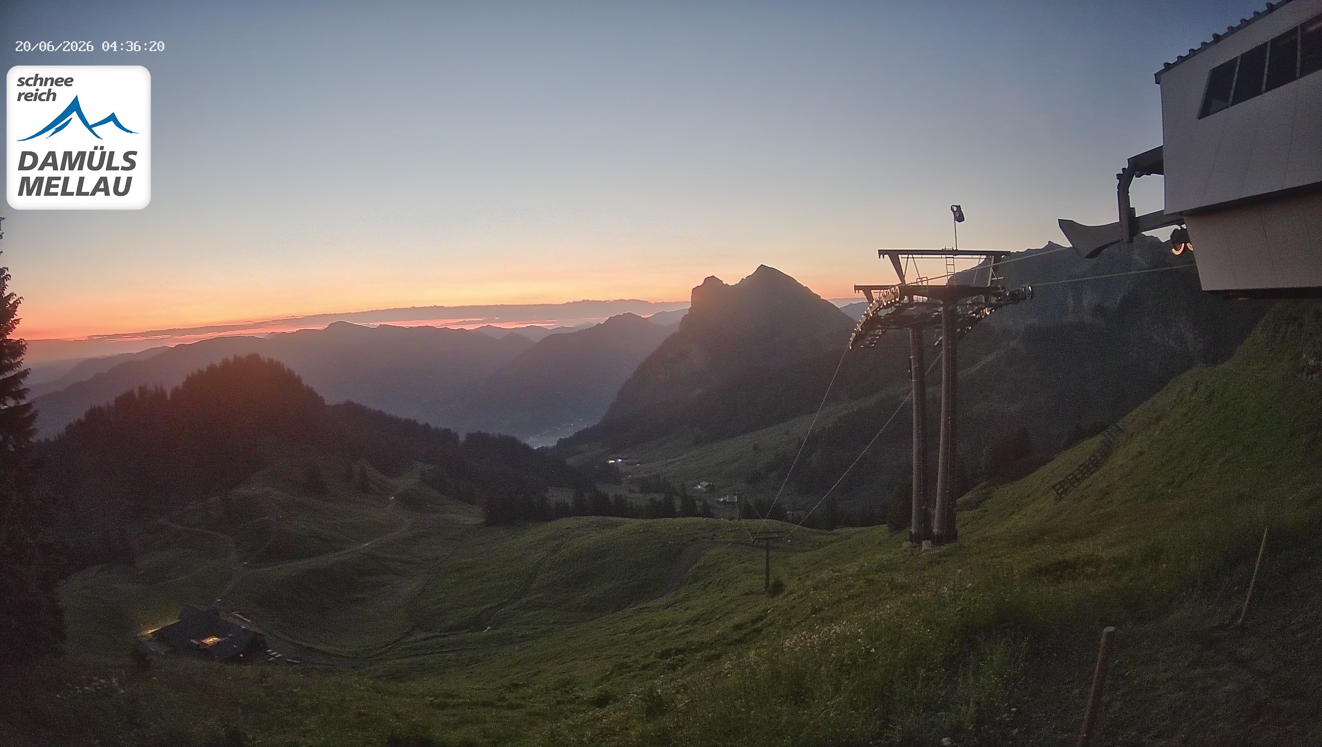 Archiv Foto Webcam Mellau im Bregenzerwald