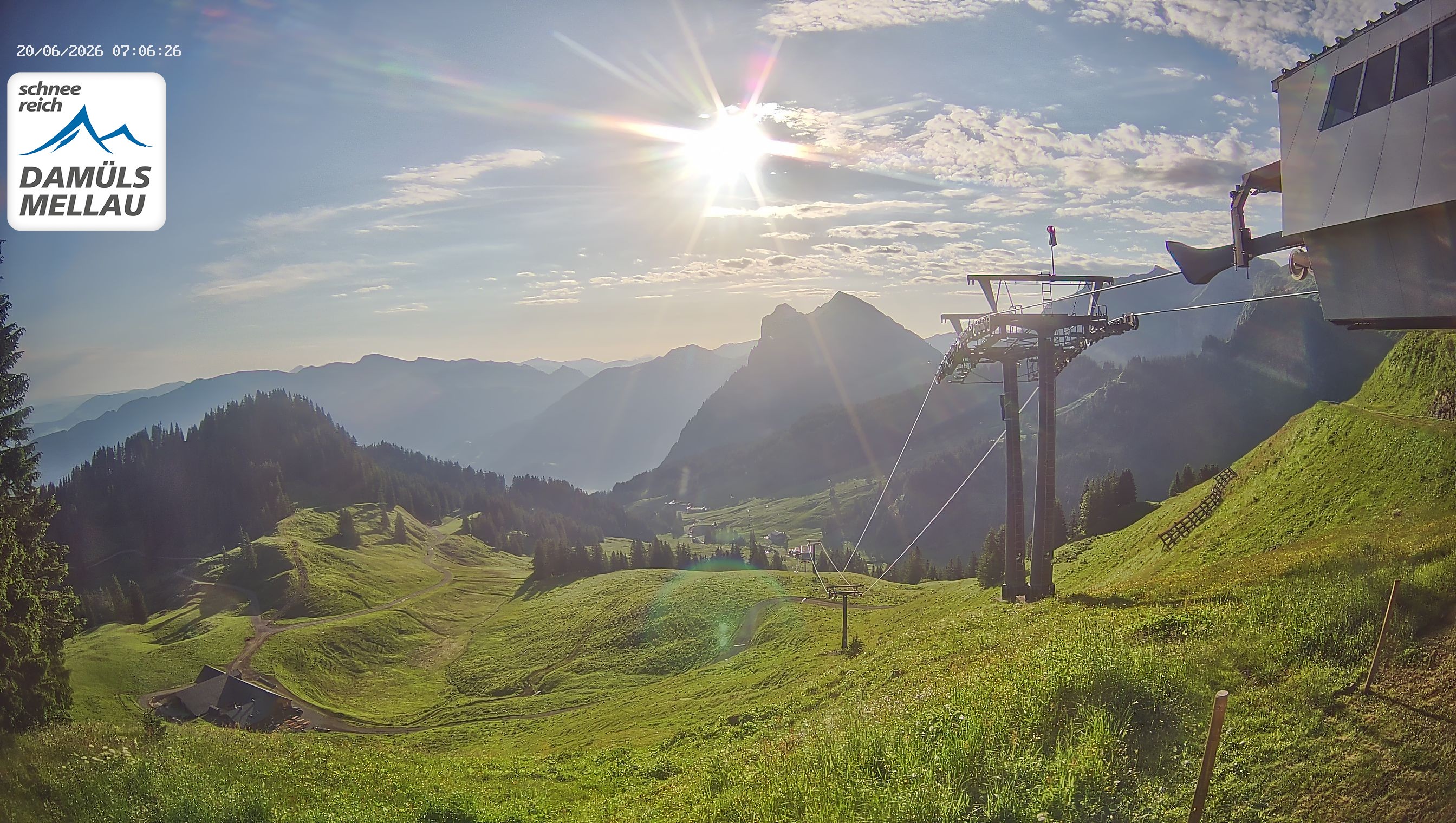 Archiv Foto Webcam Mellau im Bregenzerwald