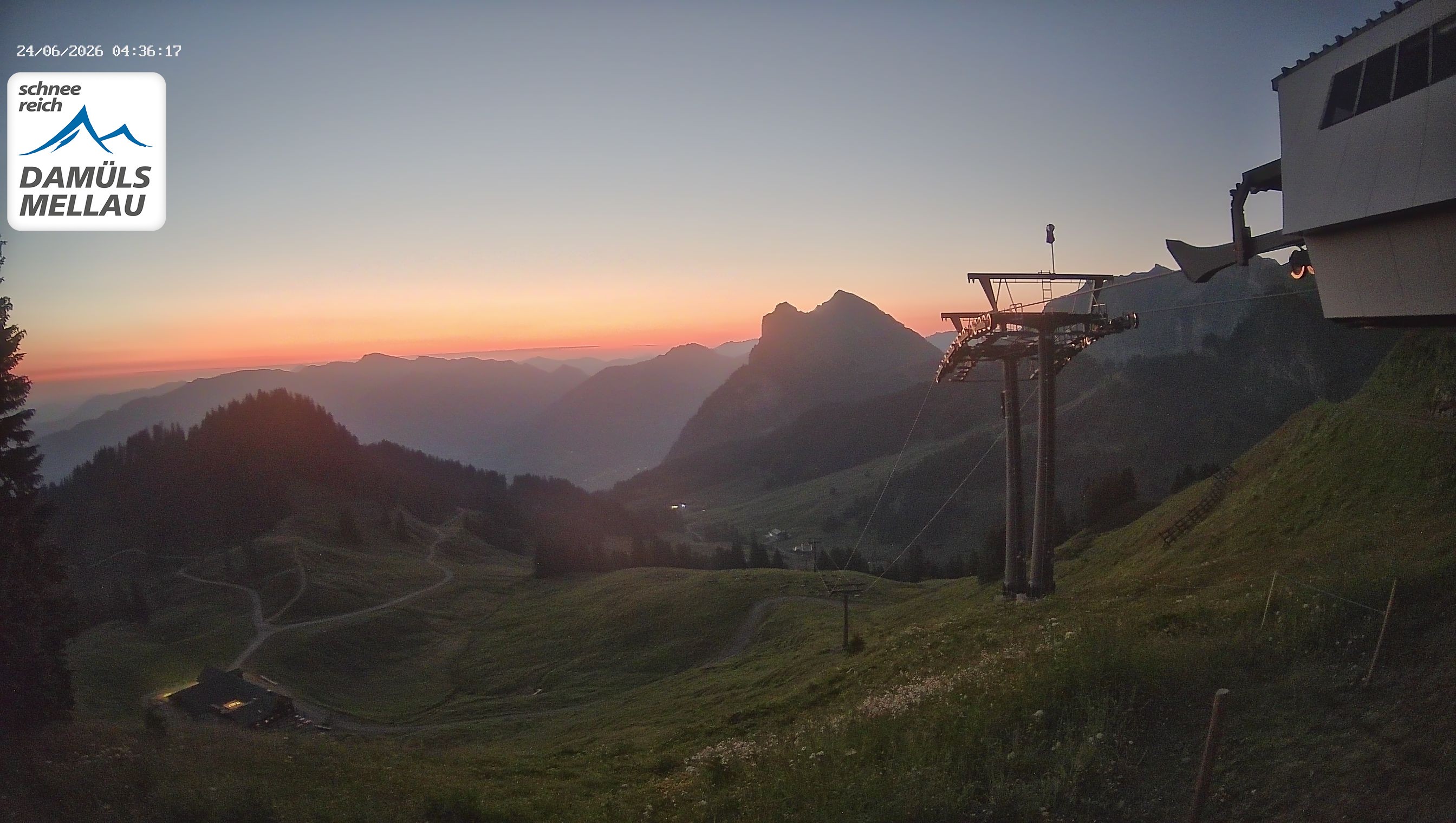 Archiv Foto Webcam Mellau im Bregenzerwald