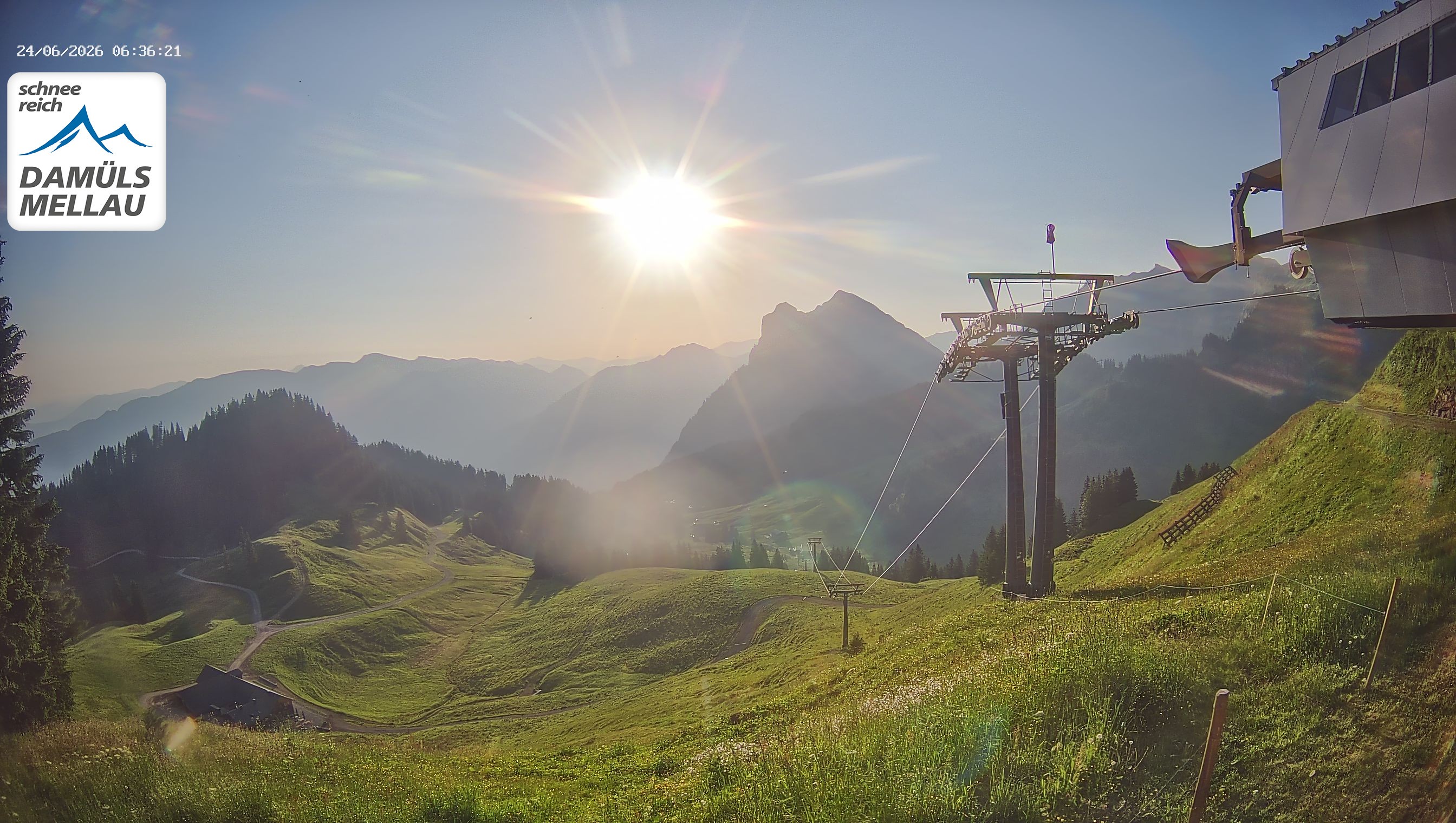 Archiv Foto Webcam Mellau im Bregenzerwald