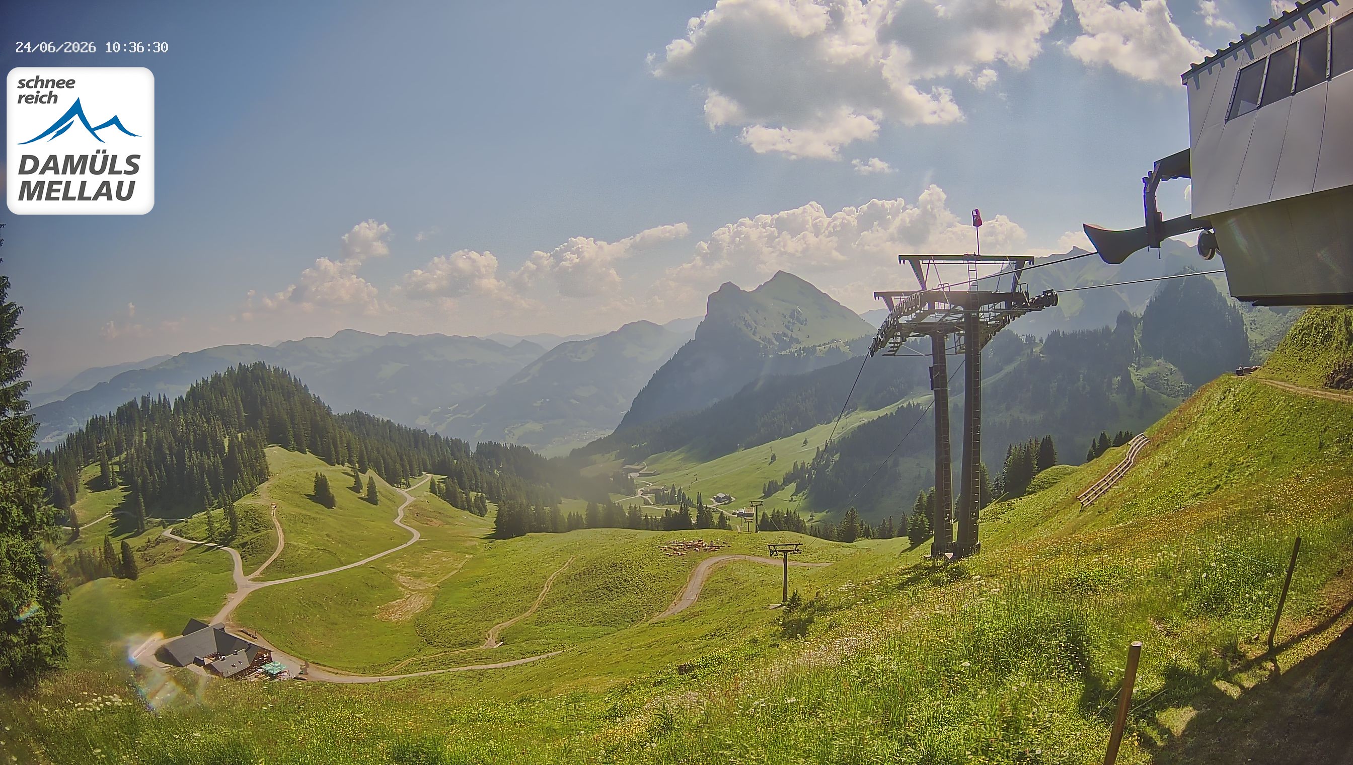 Archiv Foto Webcam Mellau im Bregenzerwald