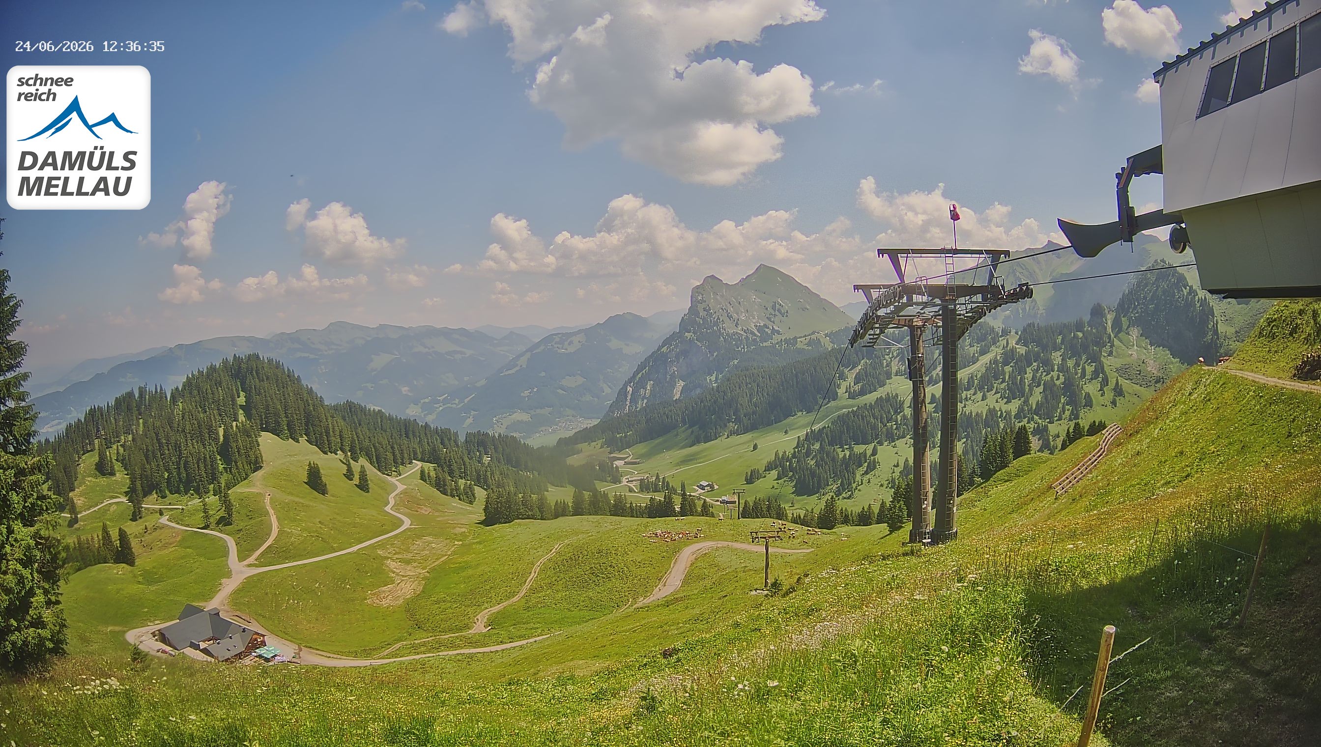 Archiv Foto Webcam Mellau im Bregenzerwald