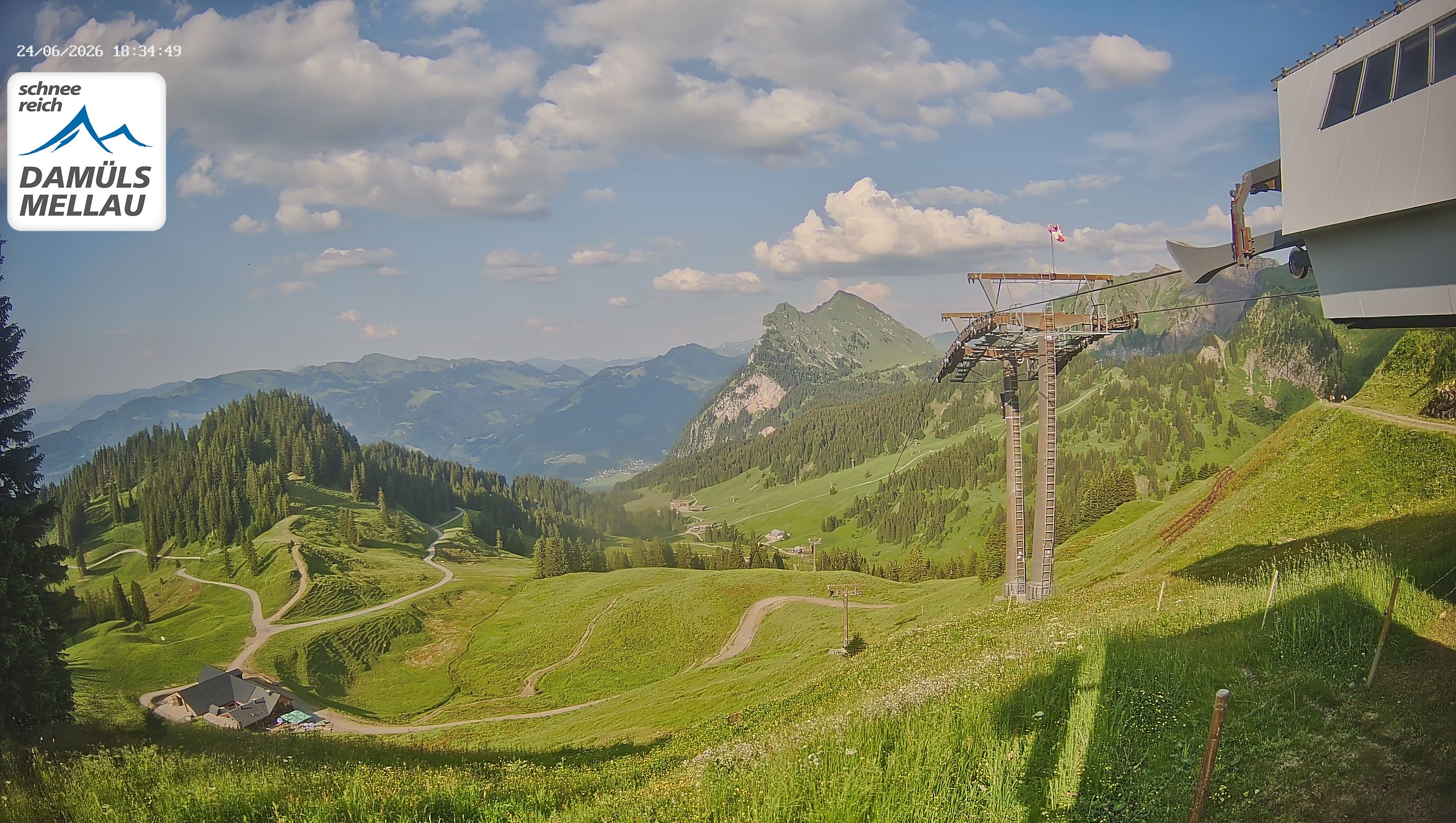 Archiv Foto Webcam Mellau im Bregenzerwald