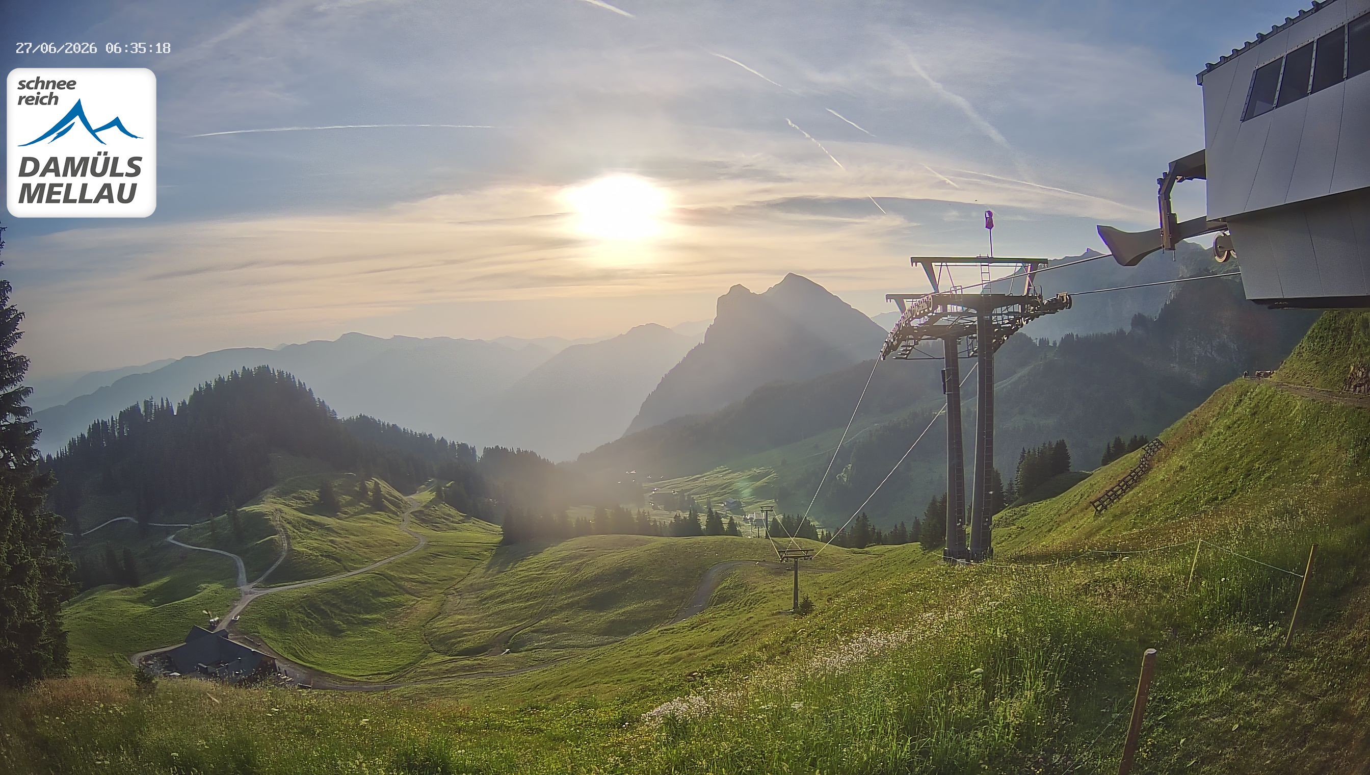 Archiv Foto Webcam Mellau im Bregenzerwald