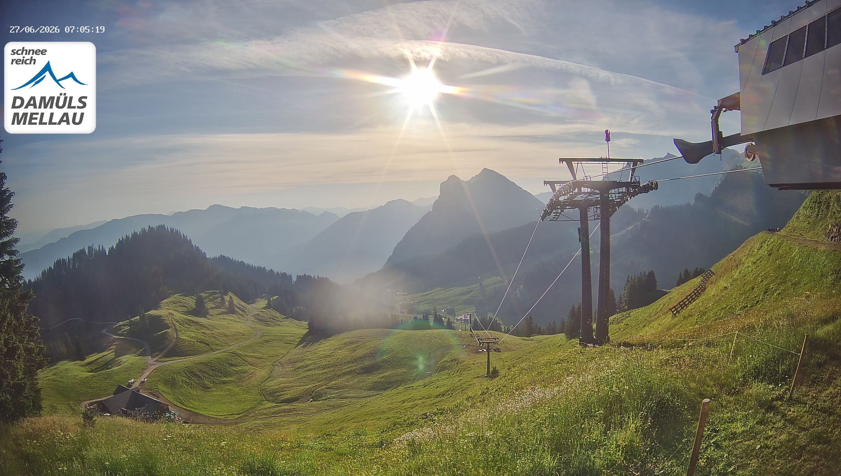 Archiv Foto Webcam Mellau im Bregenzerwald