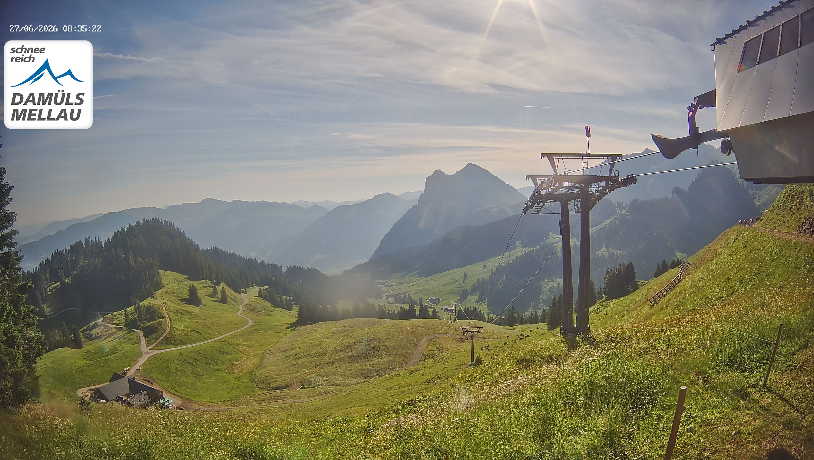 Archiv Foto Webcam Mellau im Bregenzerwald