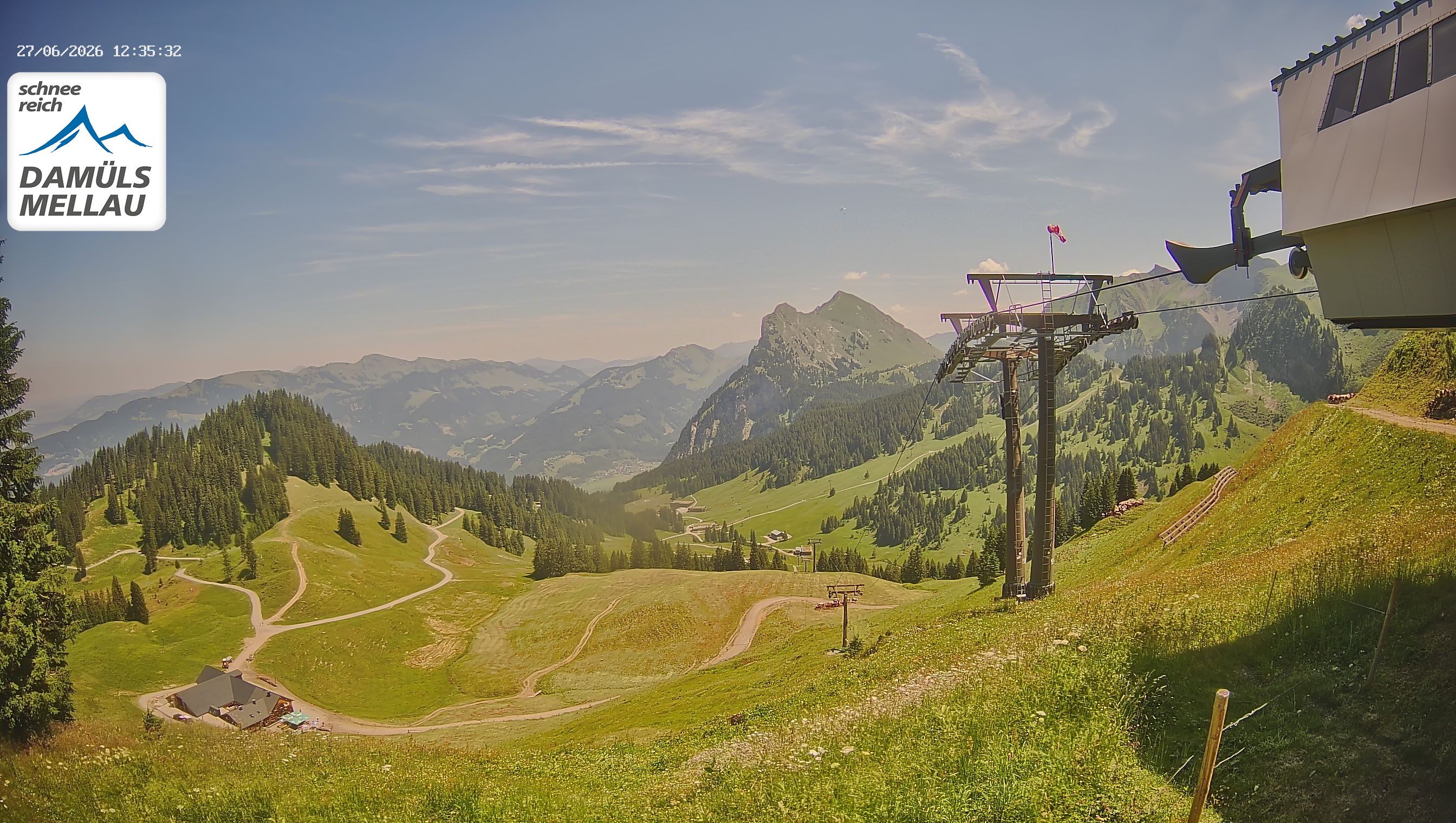 Archiv Foto Webcam Mellau im Bregenzerwald