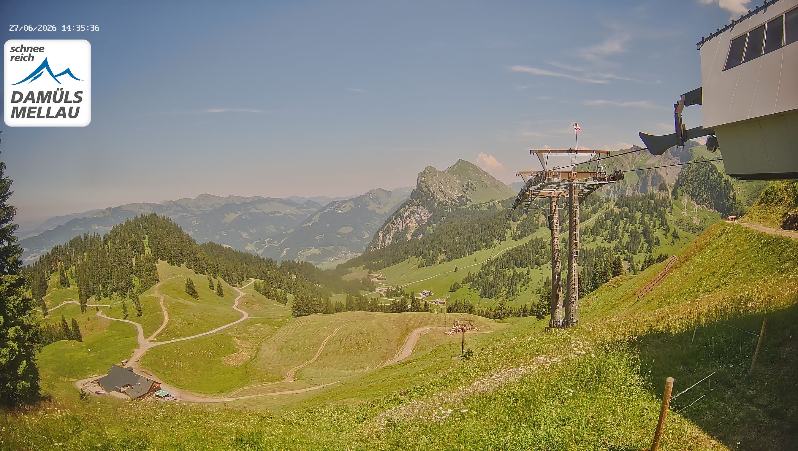 Archiv Foto Webcam Mellau im Bregenzerwald