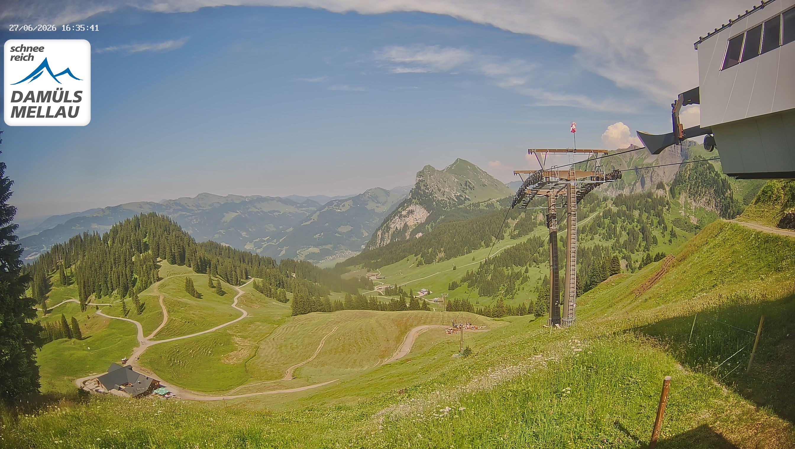 Archiv Foto Webcam Mellau im Bregenzerwald