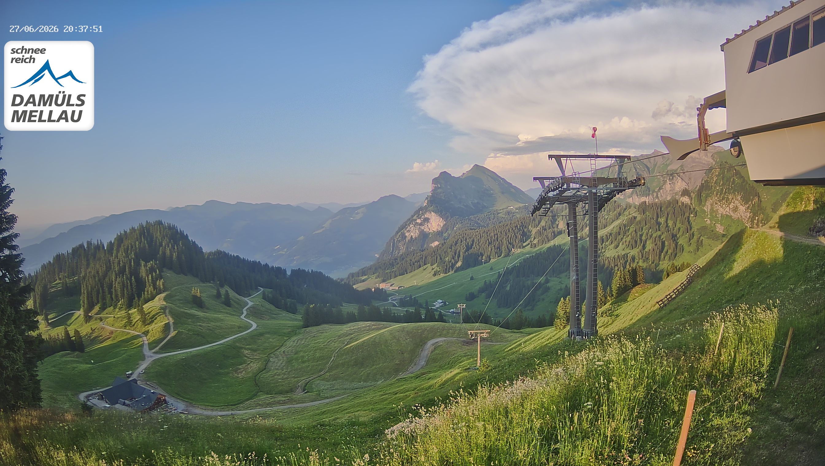 Archiv Foto Webcam Mellau im Bregenzerwald