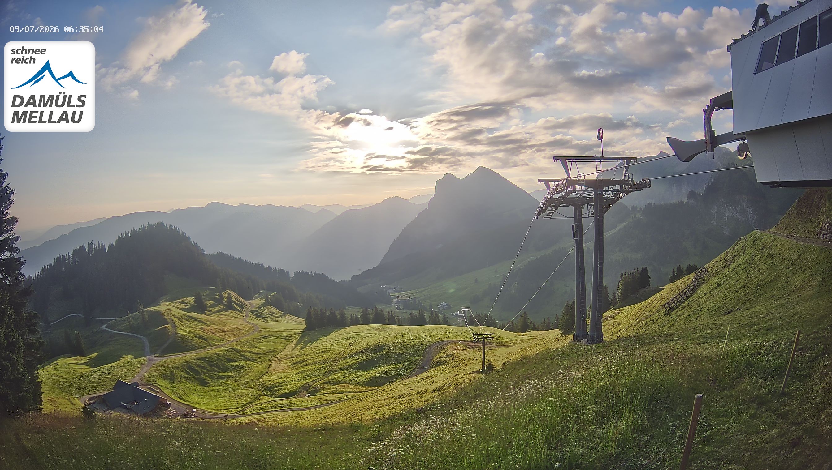 Archiv Foto Webcam Mellau im Bregenzerwald
