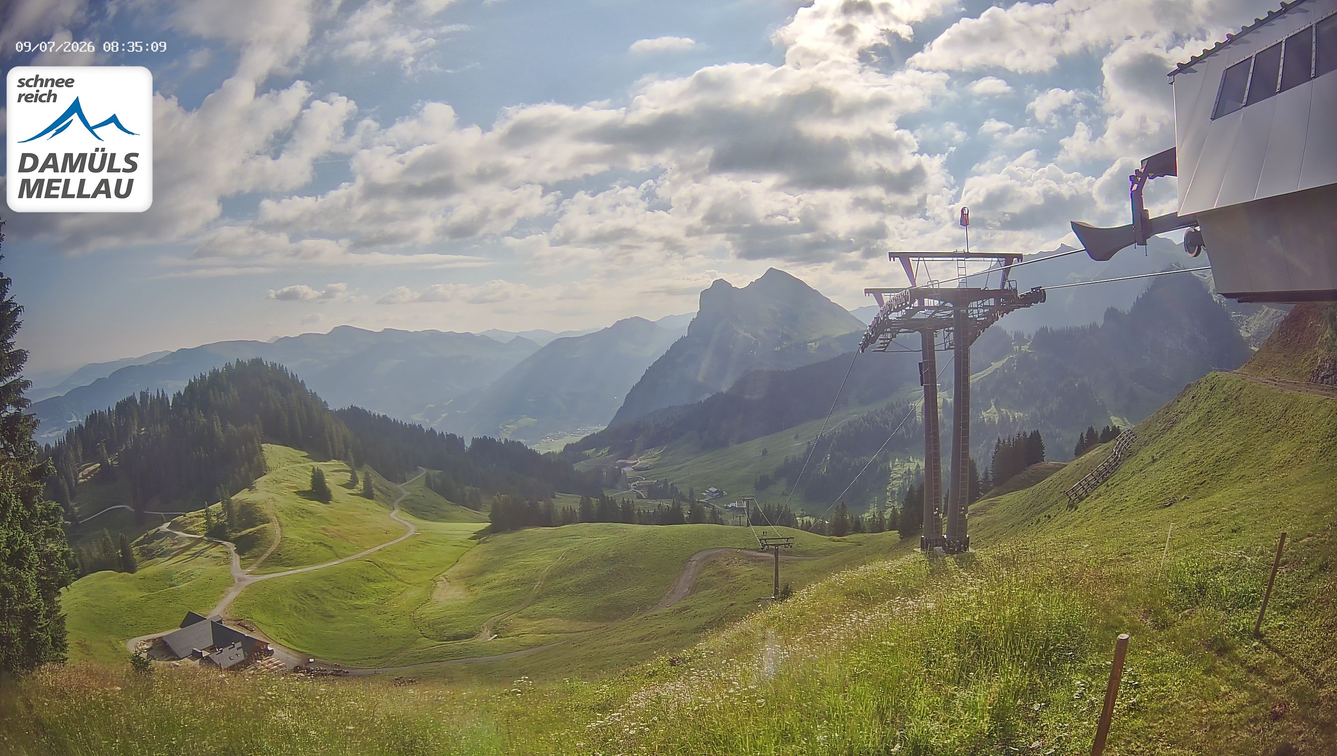 Archiv Foto Webcam Mellau im Bregenzerwald