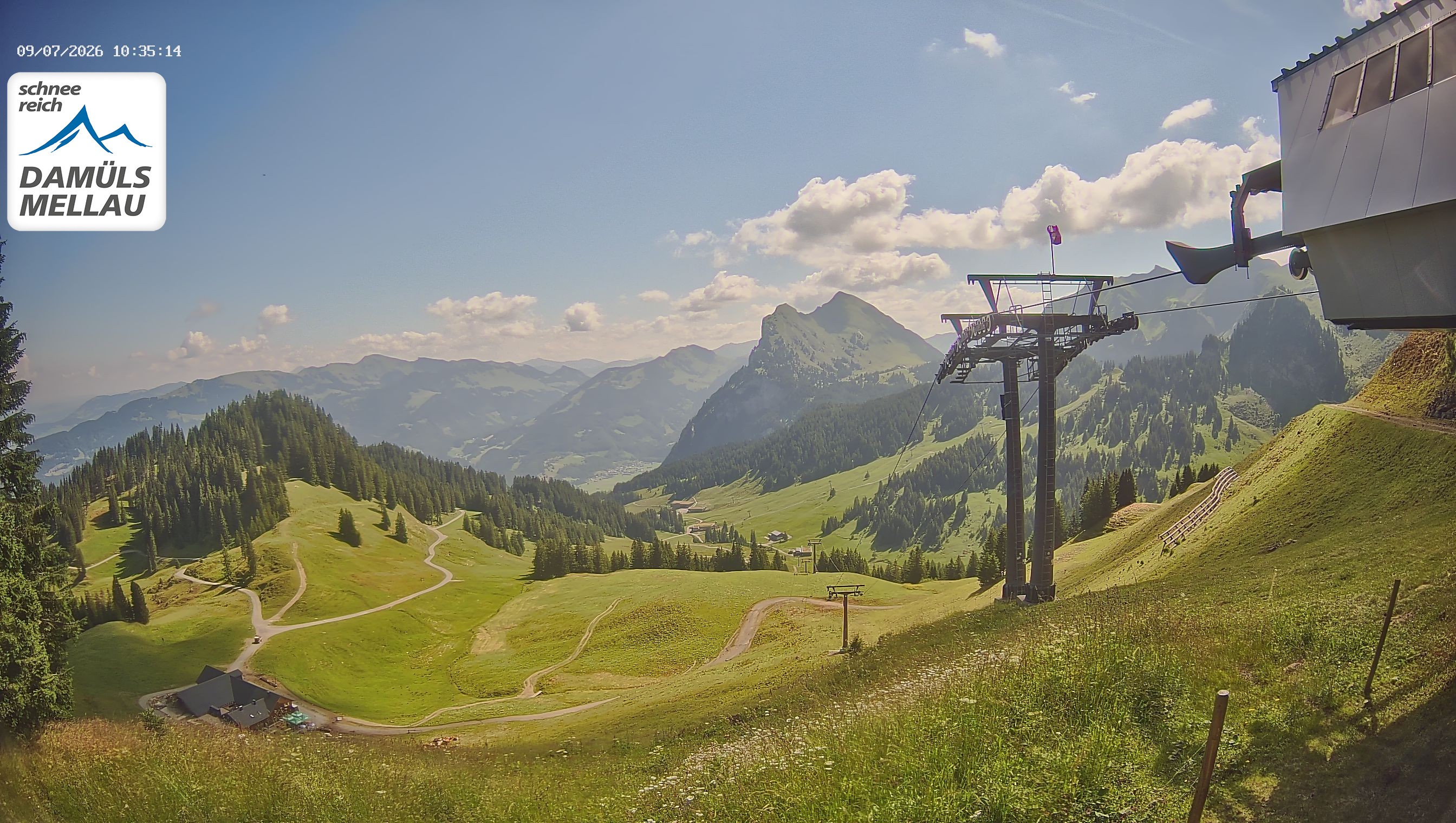 Archiv Foto Webcam Mellau im Bregenzerwald