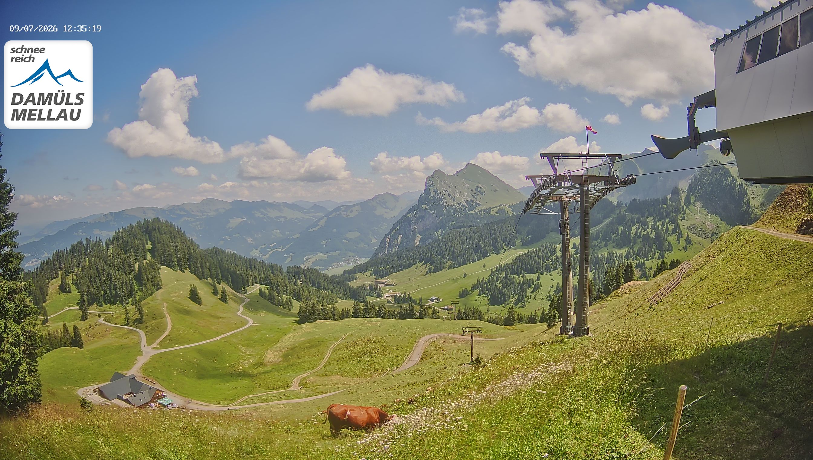 Archiv Foto Webcam Mellau im Bregenzerwald
